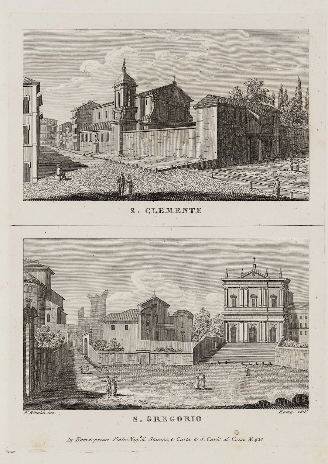 F. RINALDI (19th century) after an unknown artist (19th century)