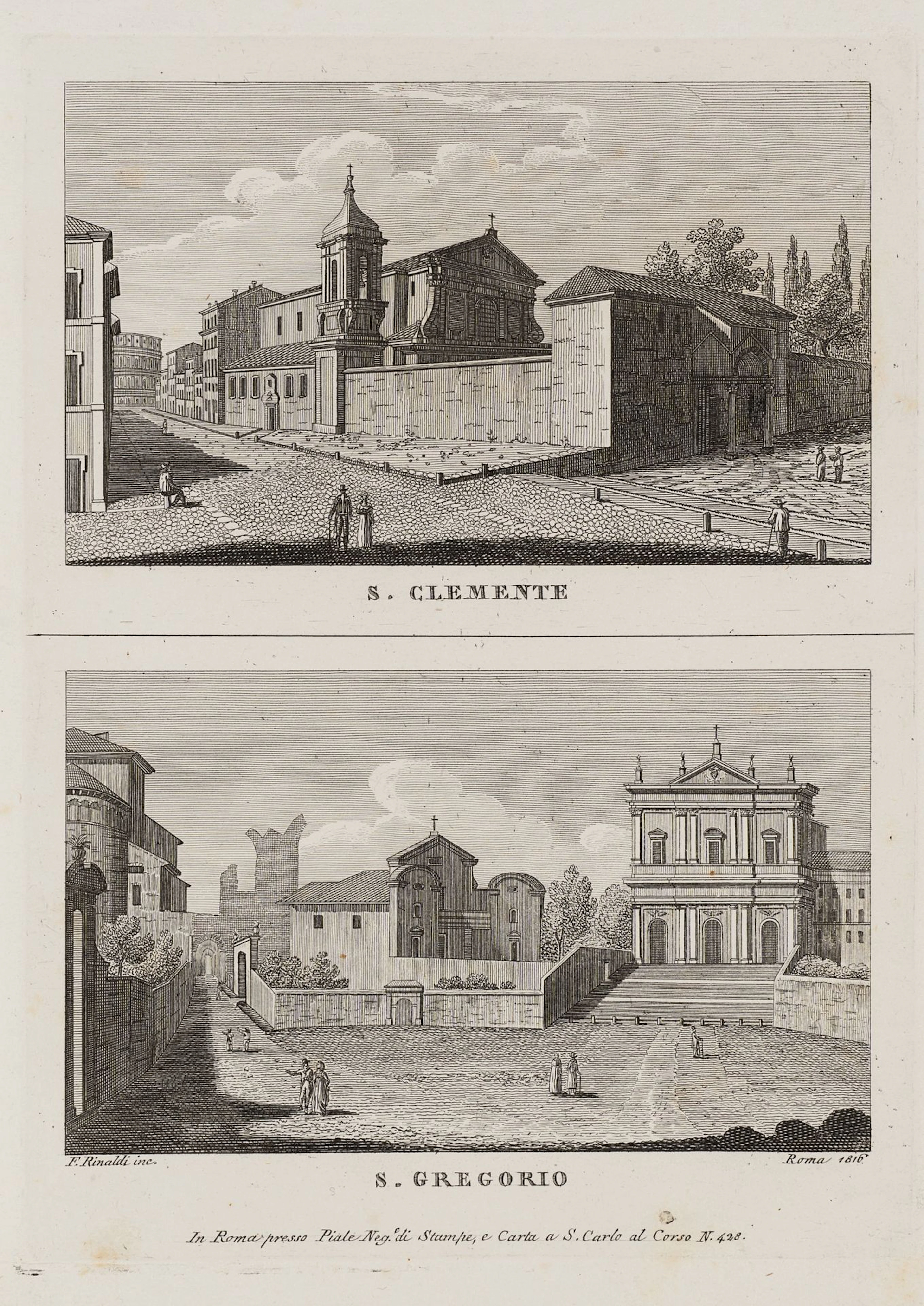 F. RINALDI (19th century) after an unknown artist (19th century)