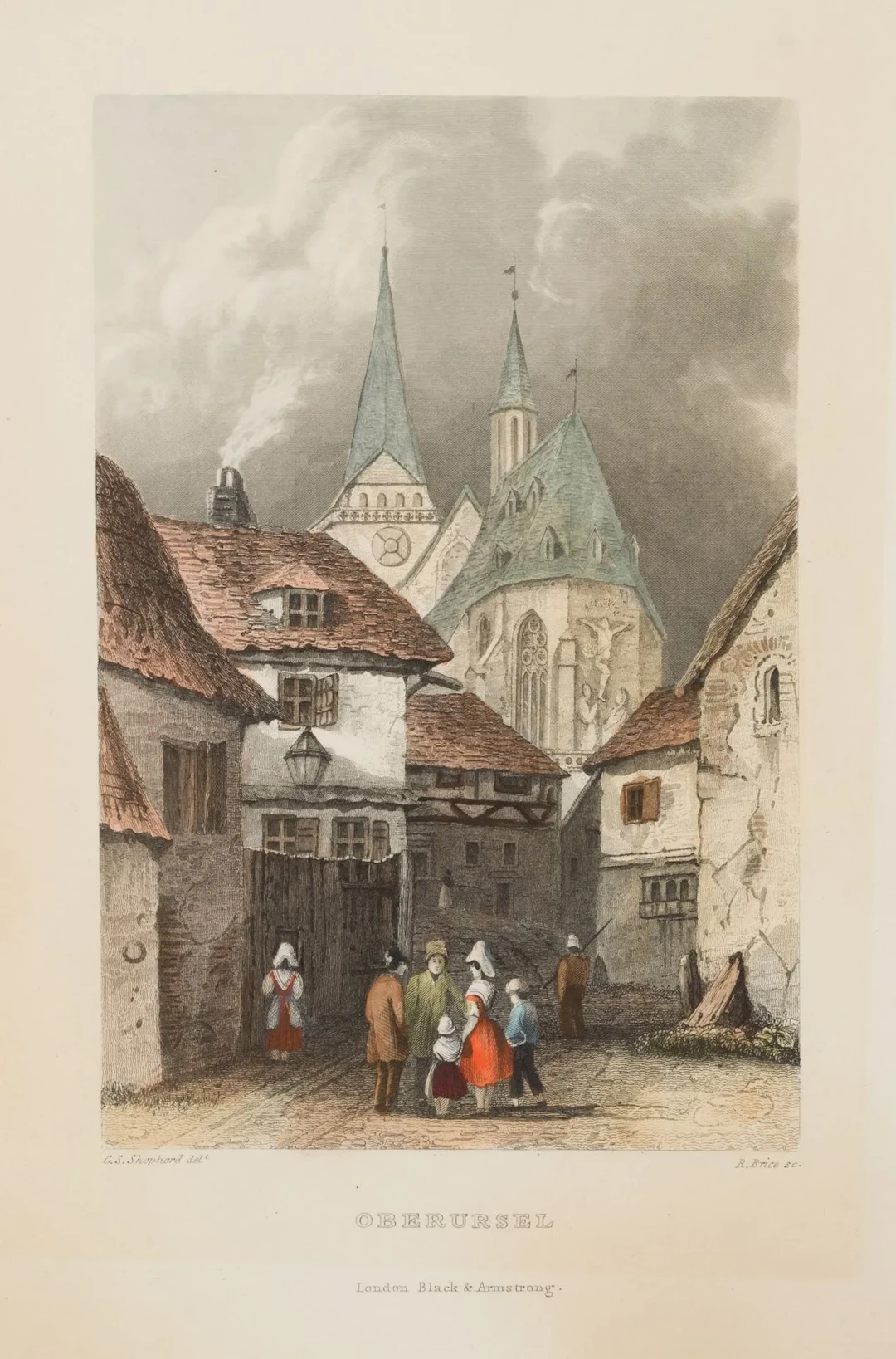 R. BRICE (19th century) after SHEPHERD (19th century), Alley near