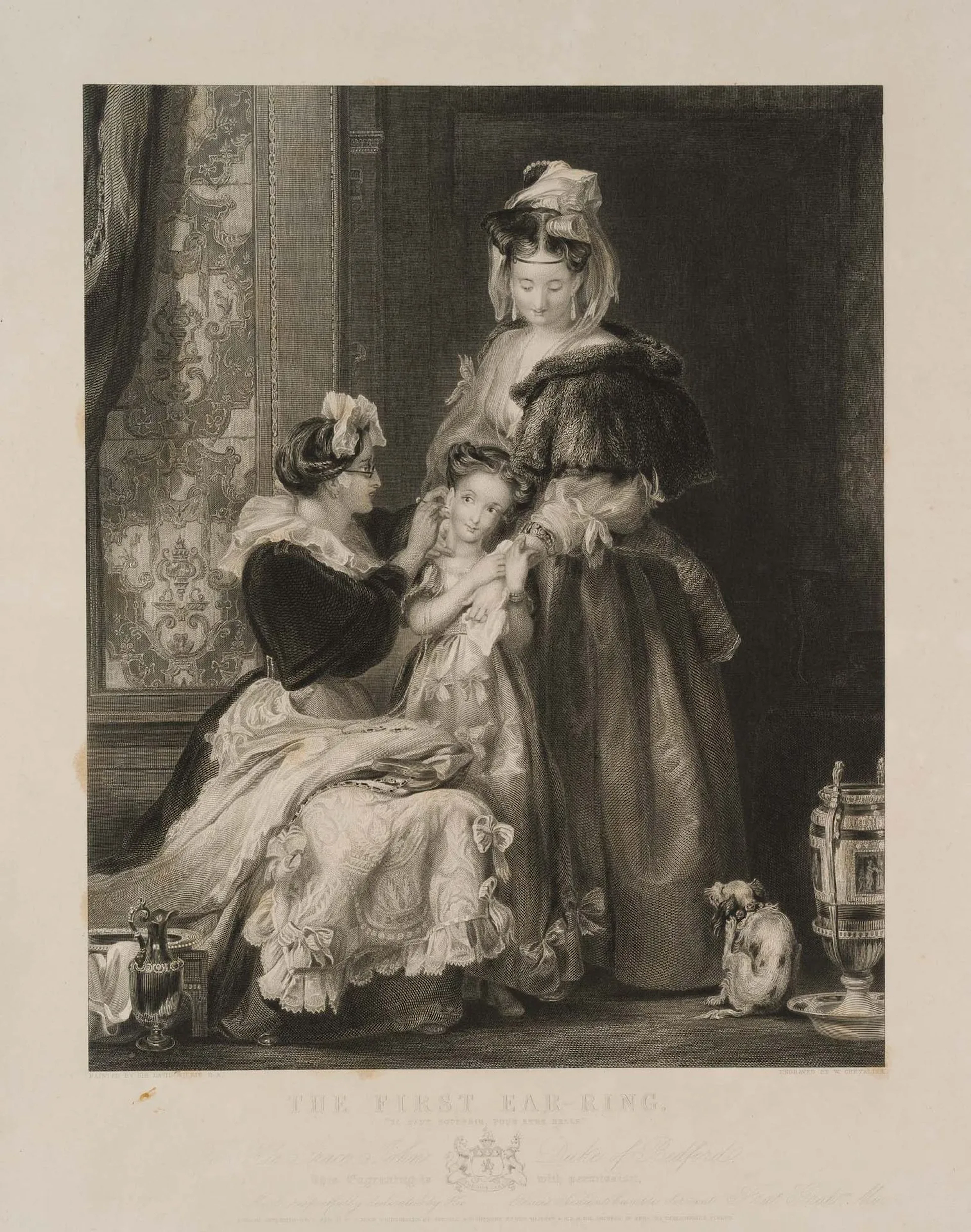 W. CHEVALIER (*1804) after WILKIE (*1785), The f... | Lithographs: bids