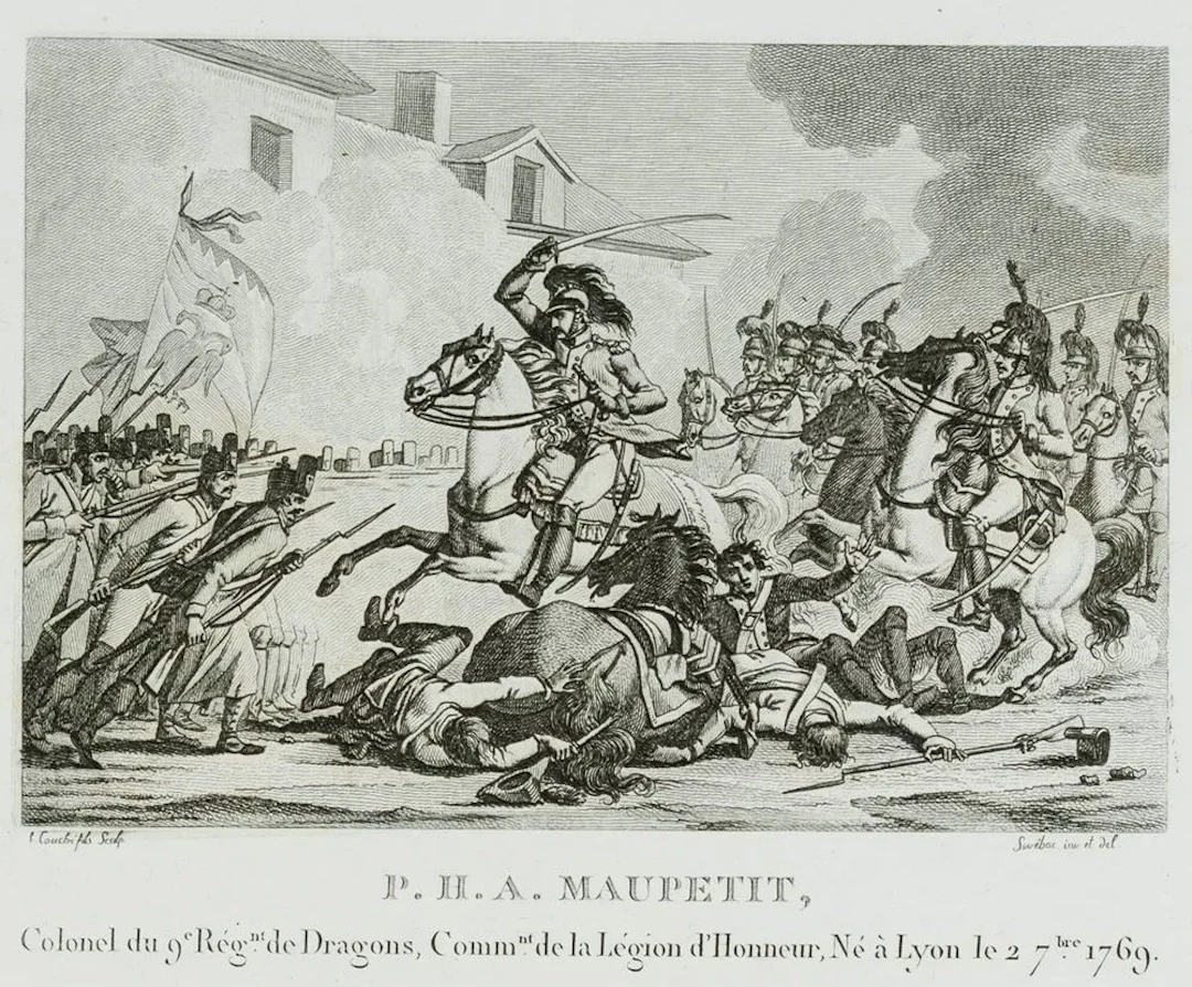 Unknown (19th century), Colonel P. H. A. Maupetit (born 1769), Etching