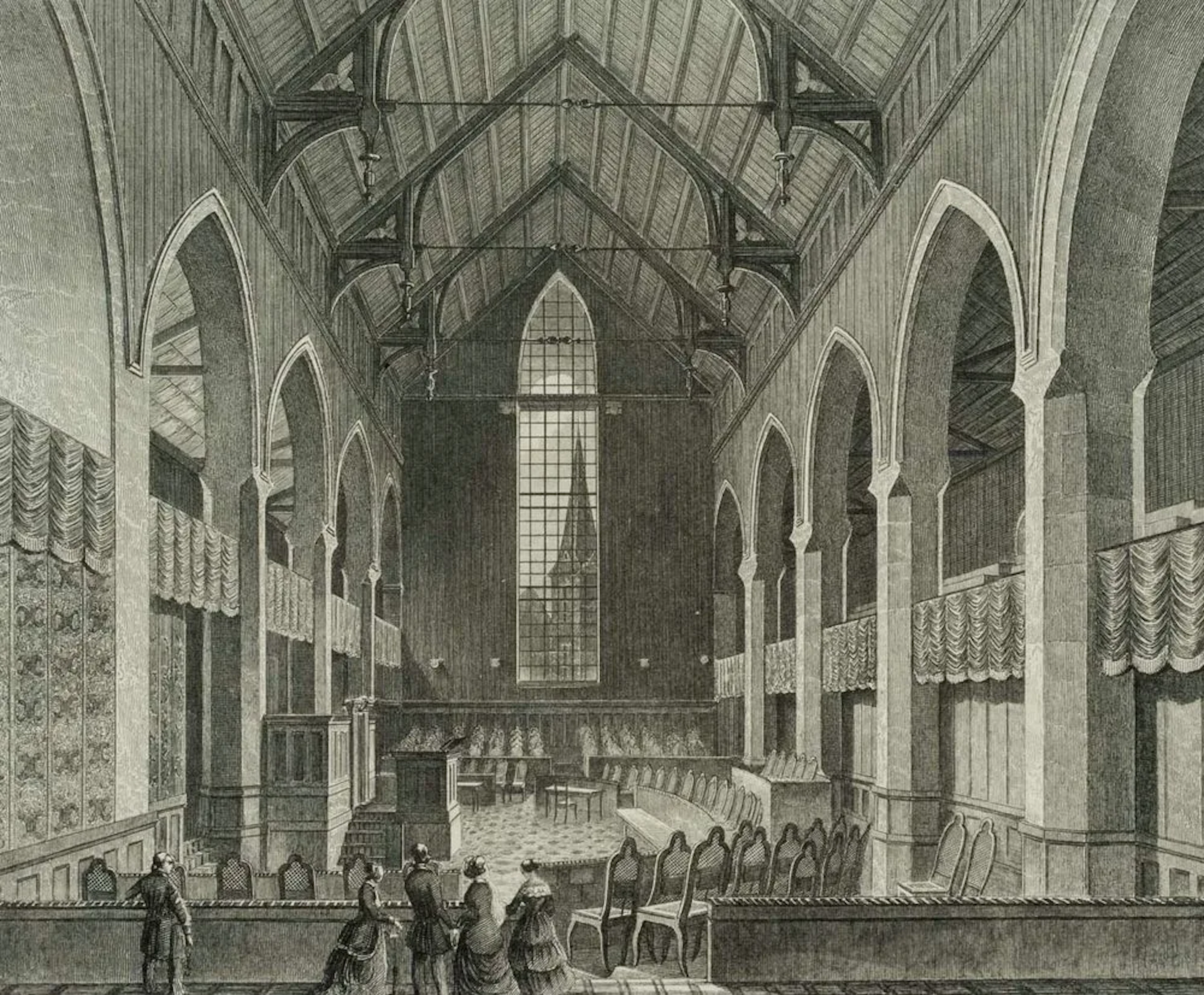 E. HÖFER (19th century) after WÜRBS (*1807), People’s House of the