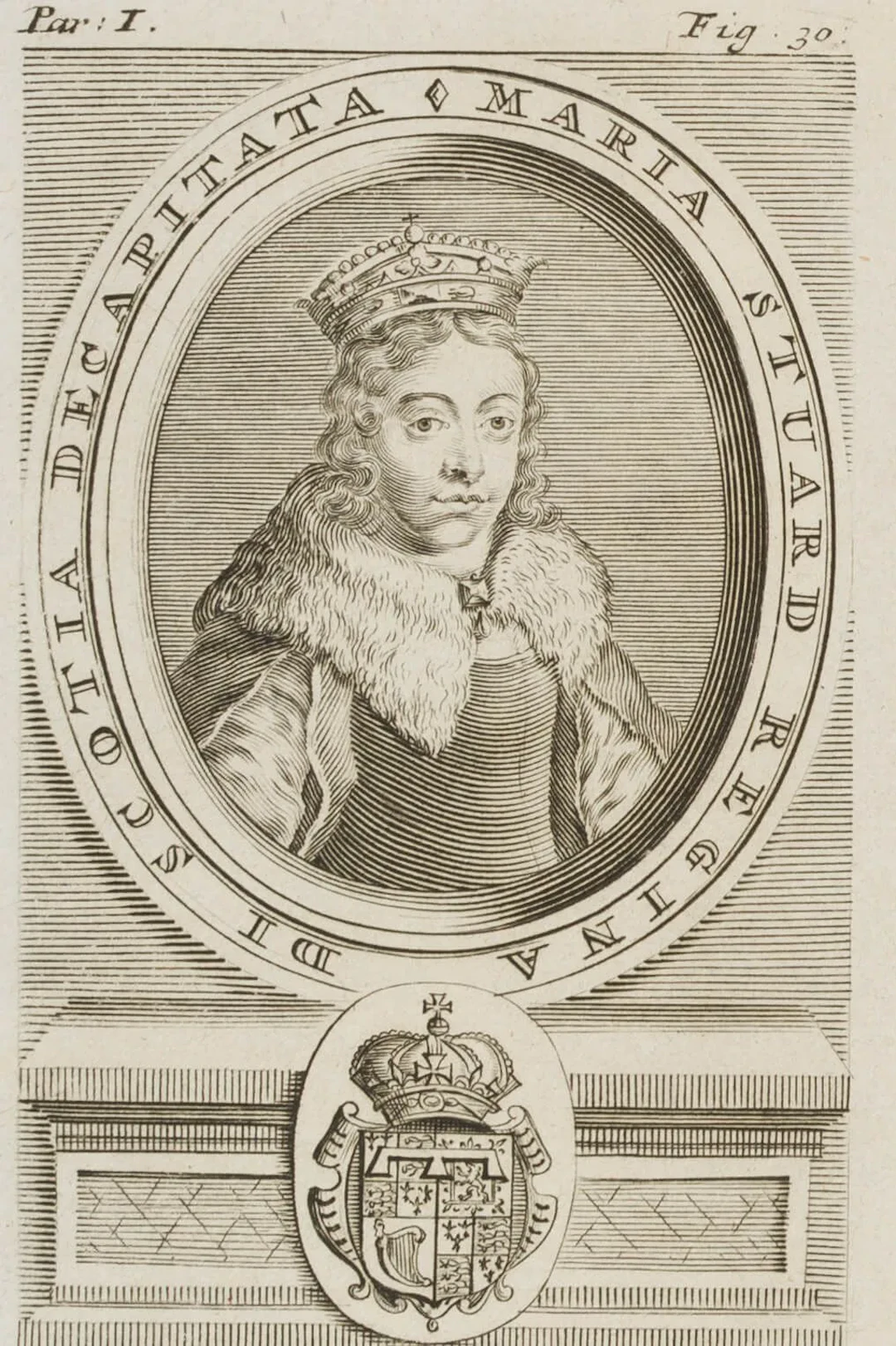 Unknown (18th century), Portrait of Mary, Queen of Scots (1542–1587)