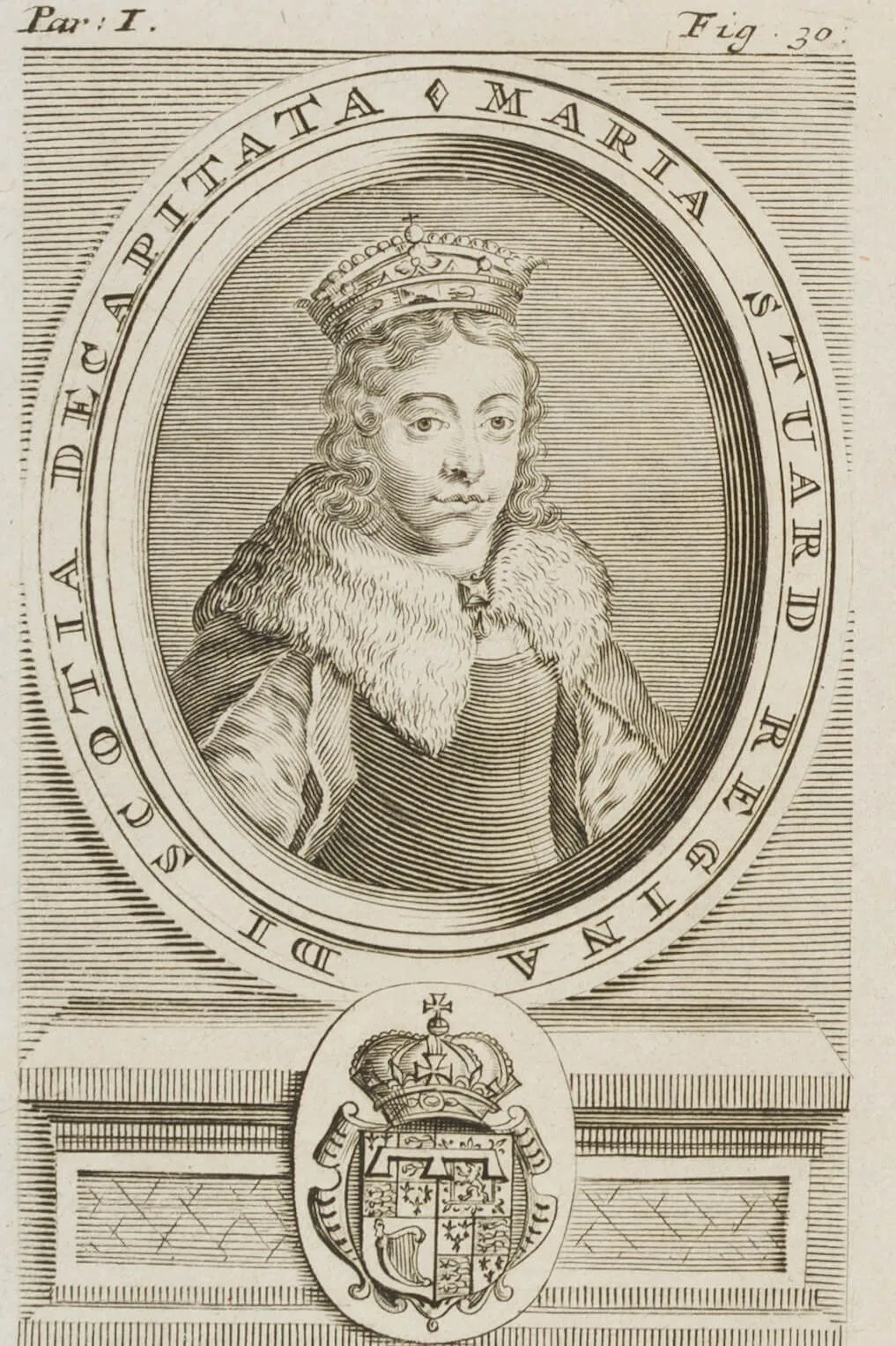 Unknown (18th century), Portrait of Mary, Queen of Scots (1542–1587)