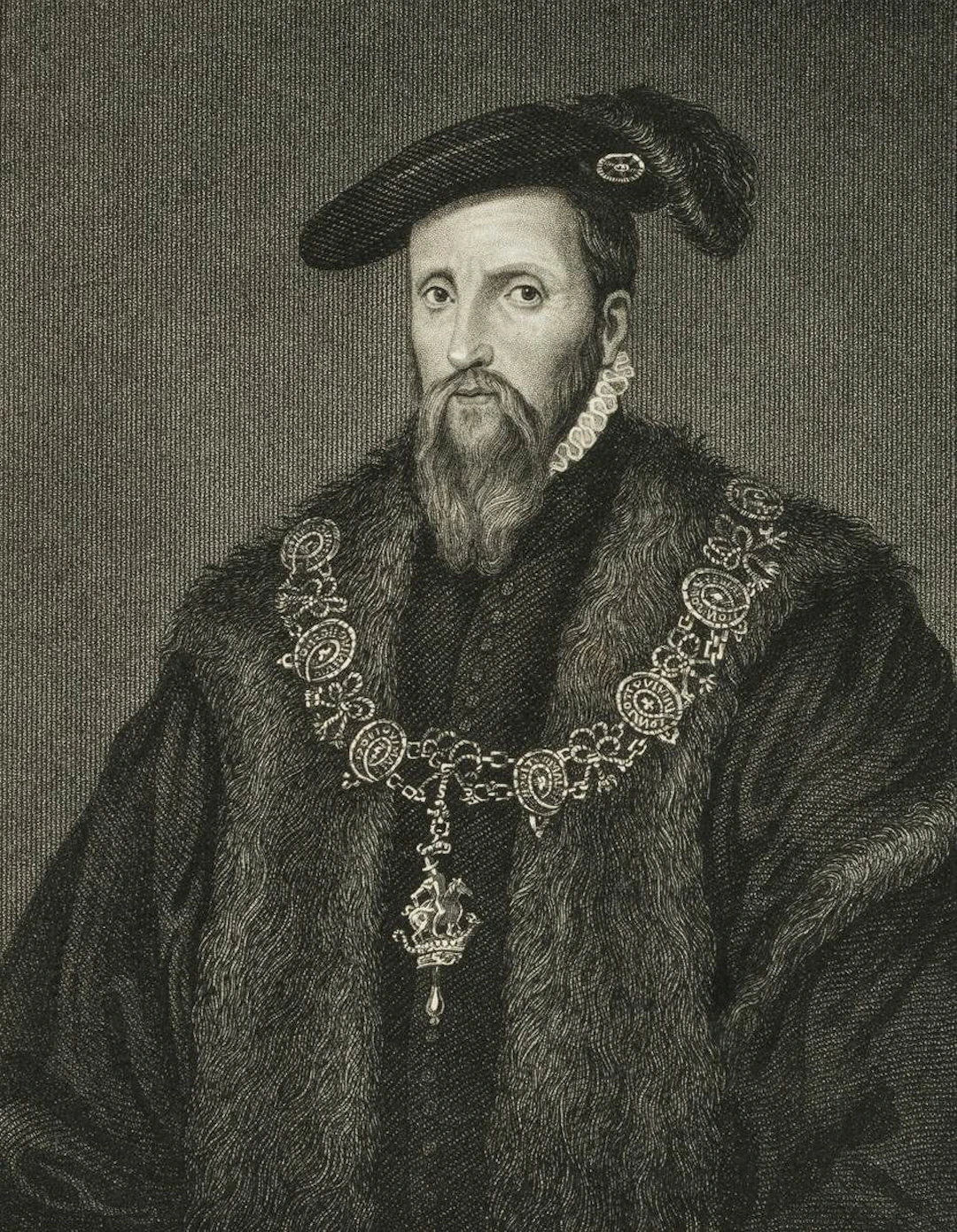 S. FREEMAN (1773–1857), Portrait of Edward Seymour, around 1829, steel