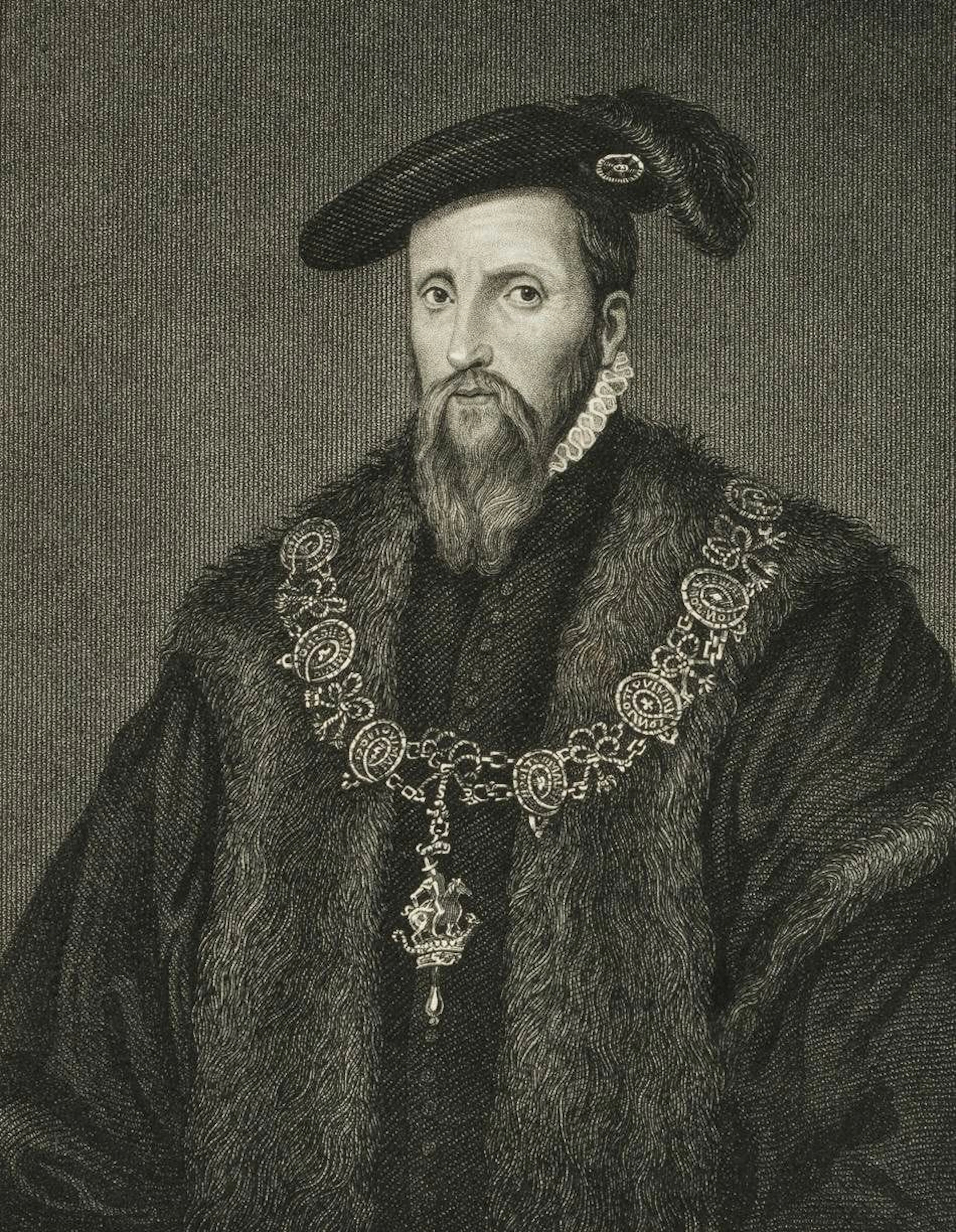 S. FREEMAN (1773–1857), Portrait of Edward Seymour, around 1829, steel