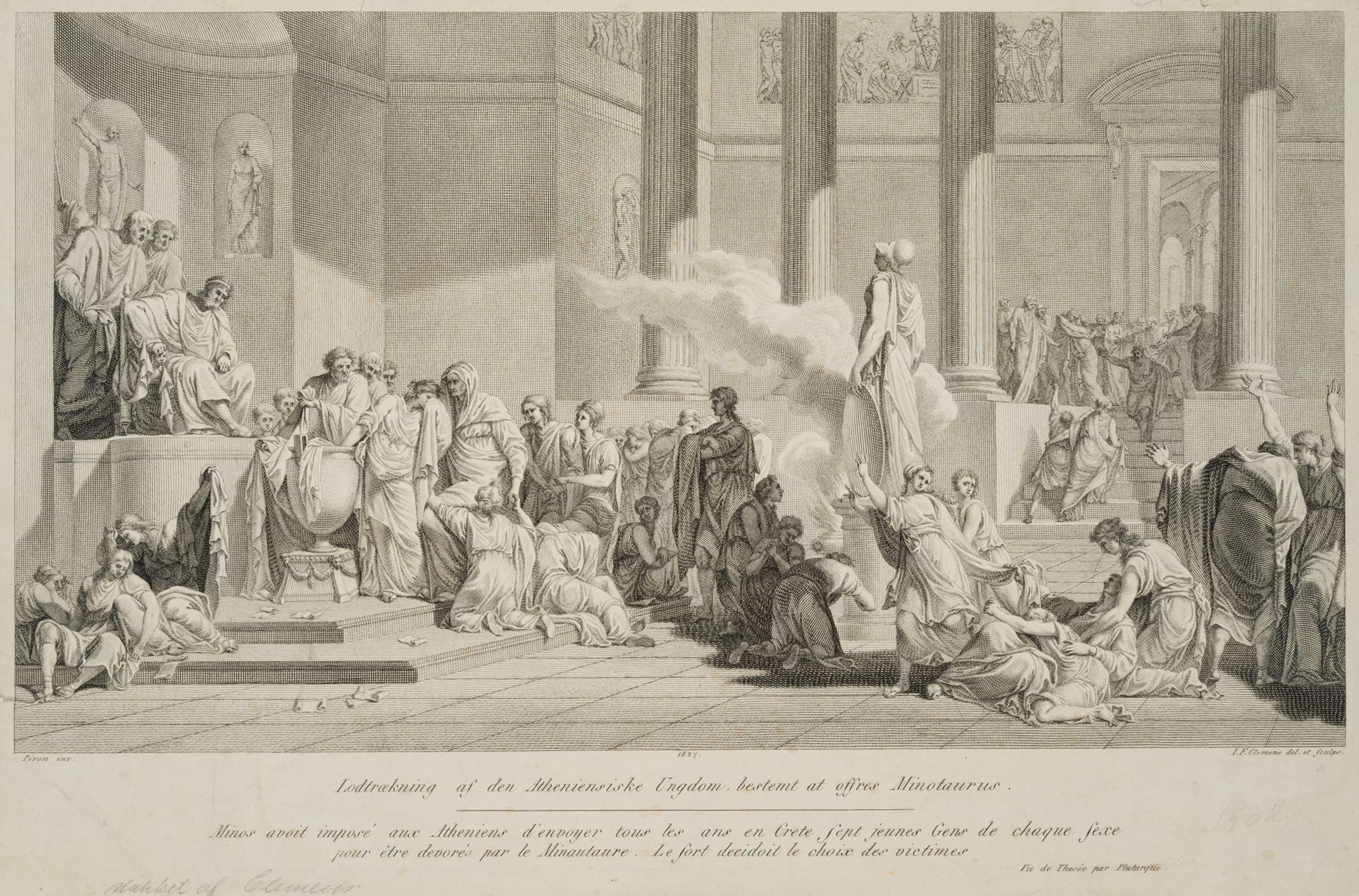 J. CLEMENS (*1748) after PÉRON (*1776), *Selection of Sacrifices for