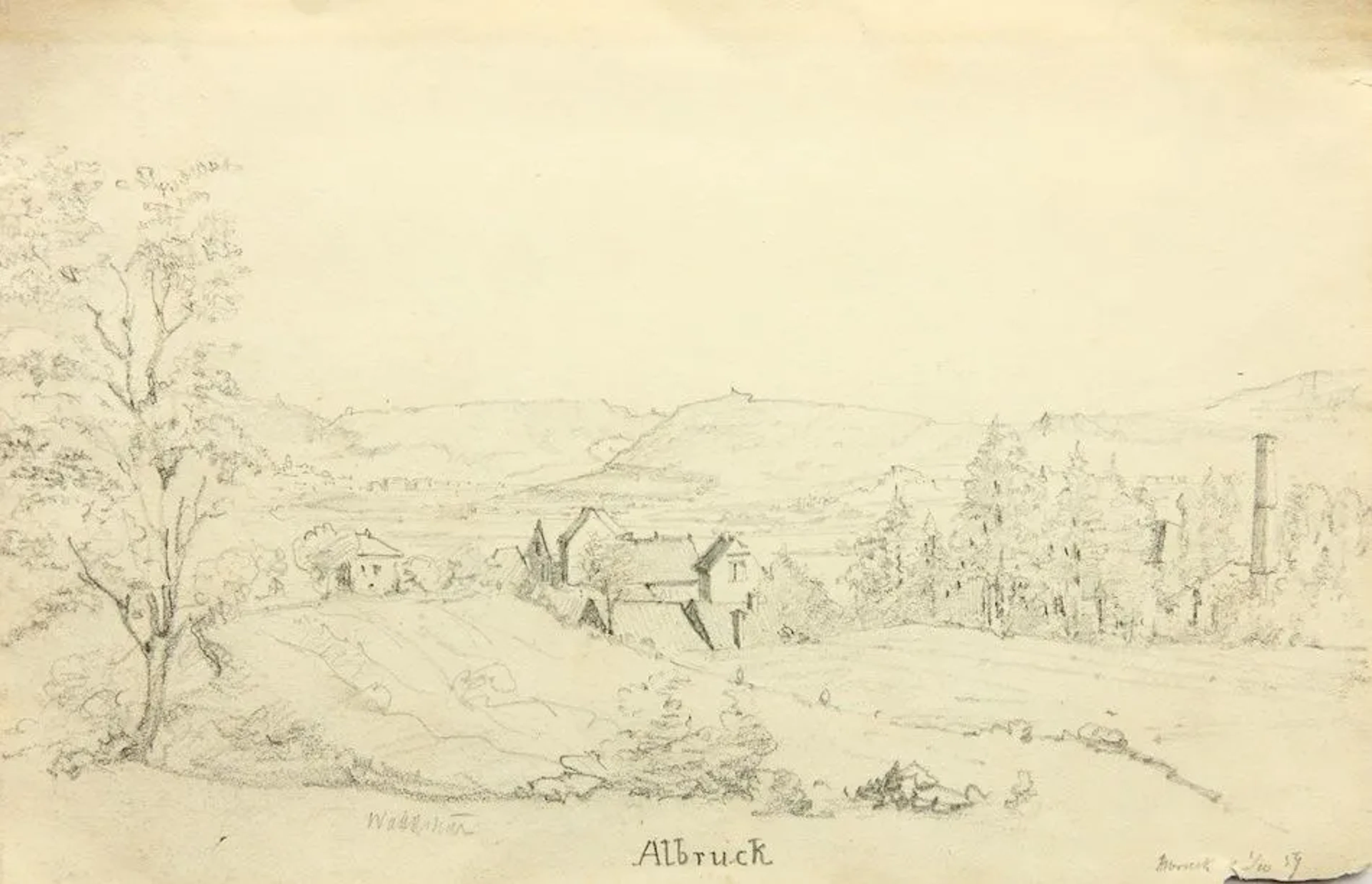 Unknown (19th century), Albbruck, near Waldshut in the Black Forest