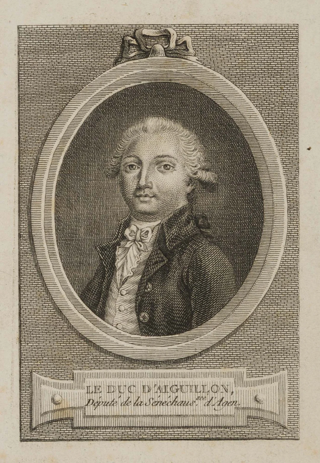 Unknown (18th century), Emmanuel Armand, Duke of Aiguillon, around