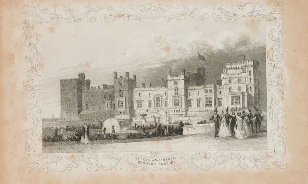 After DAWE (*1781), The Queen’s Apartments at Windsor Castle, around
