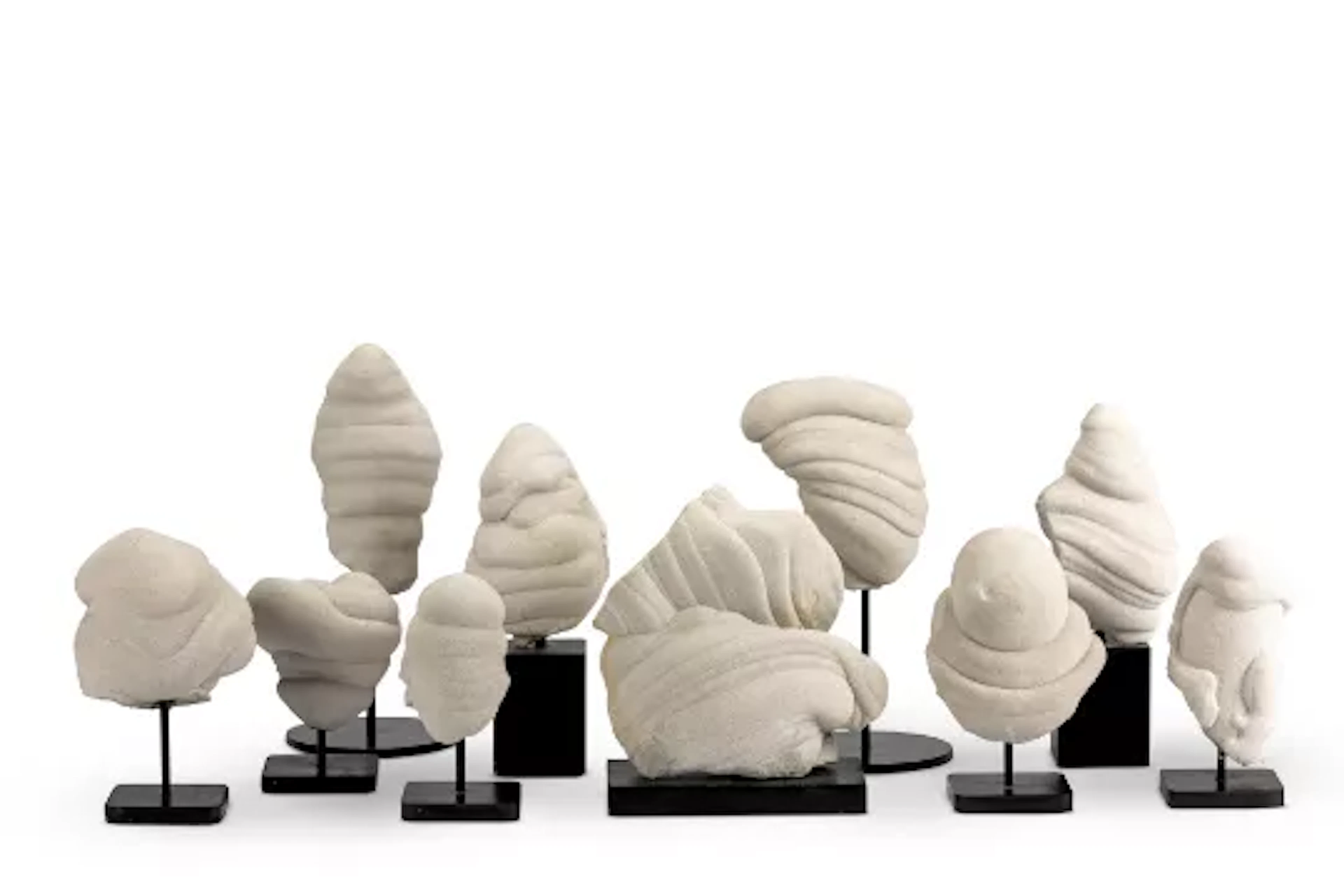 A COLLECTION OF GOGOTTE FORMATIONS, FONTAINEBLEAU, FRANCE, OLIGOCENE PERIOD