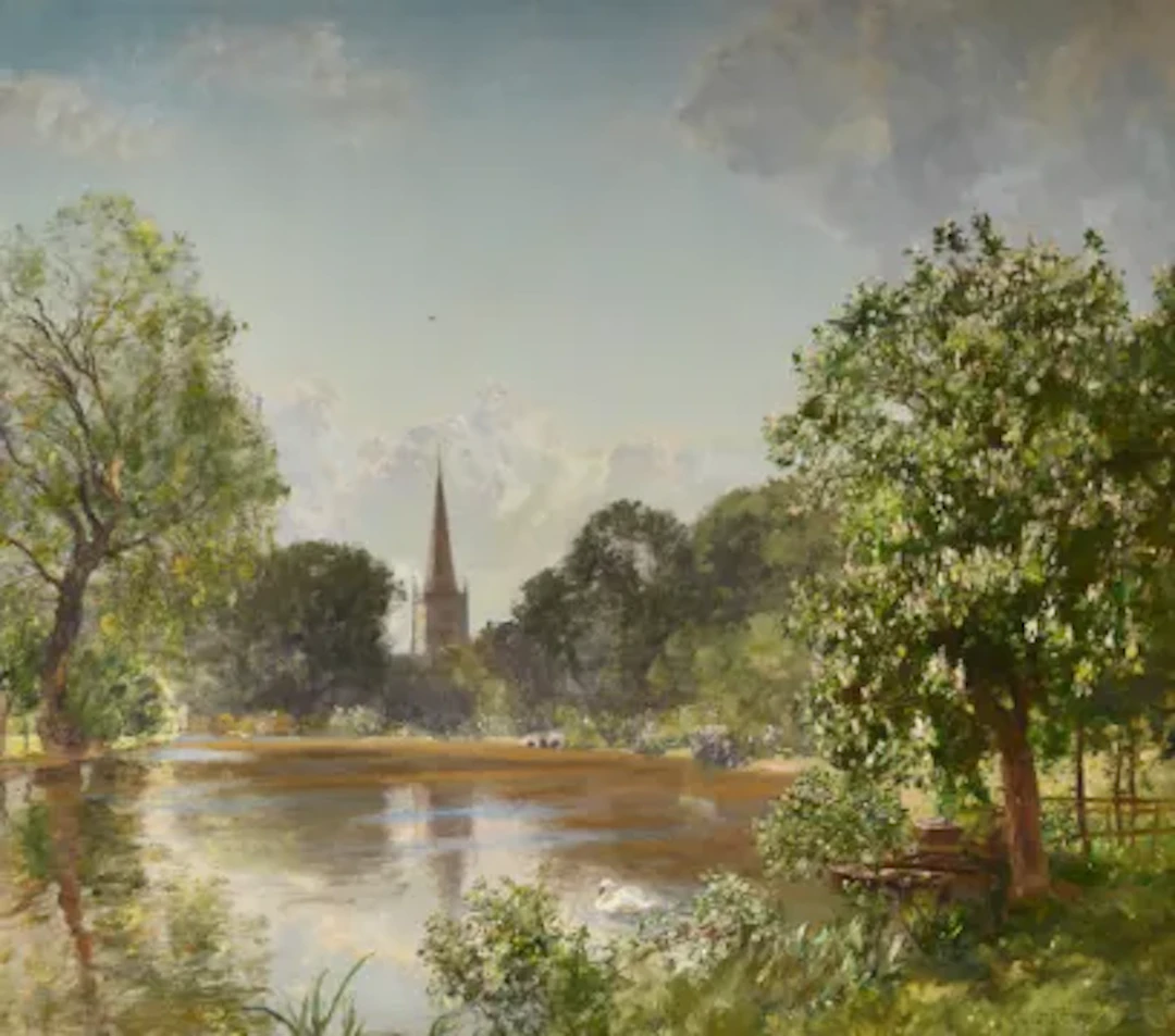 SIR DAVID MURRAY (BRITISH 1849-1933), SHAKESPEARE'S AVON