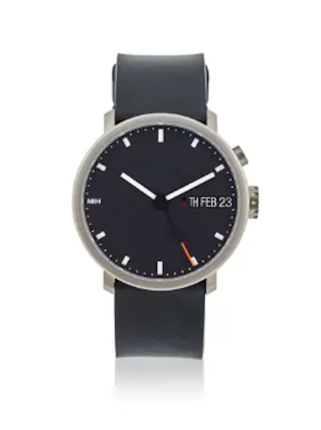 MIH (MUSÉE INTERNATIONAL D'HOLOGERIE), A TITANIUM CHRONOGRAPH WRISTWATCH