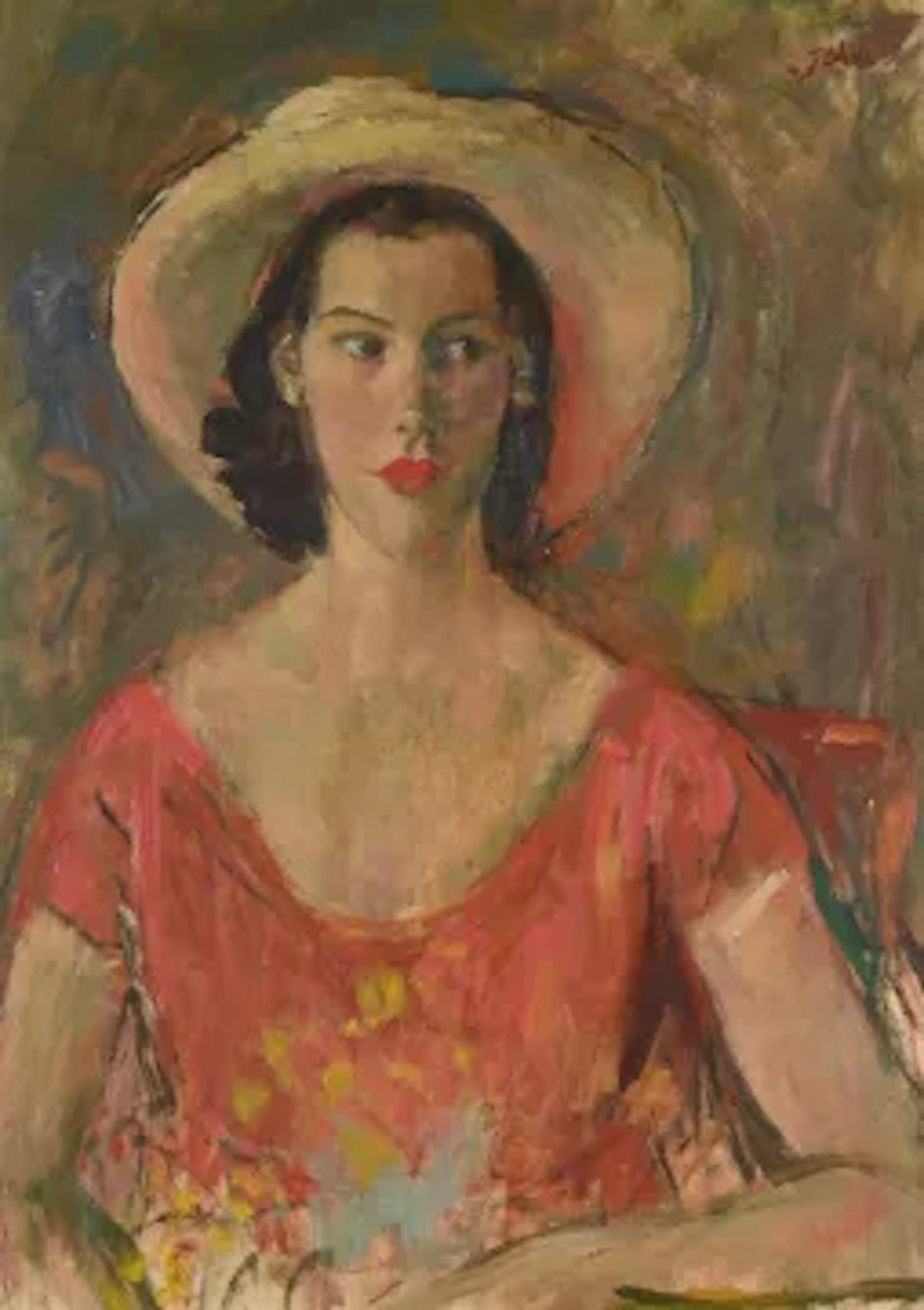 λ AUGUSTUS JOHN (BRITISH 1878-1961), PORTRAIT OF JEMIMA PITMAN