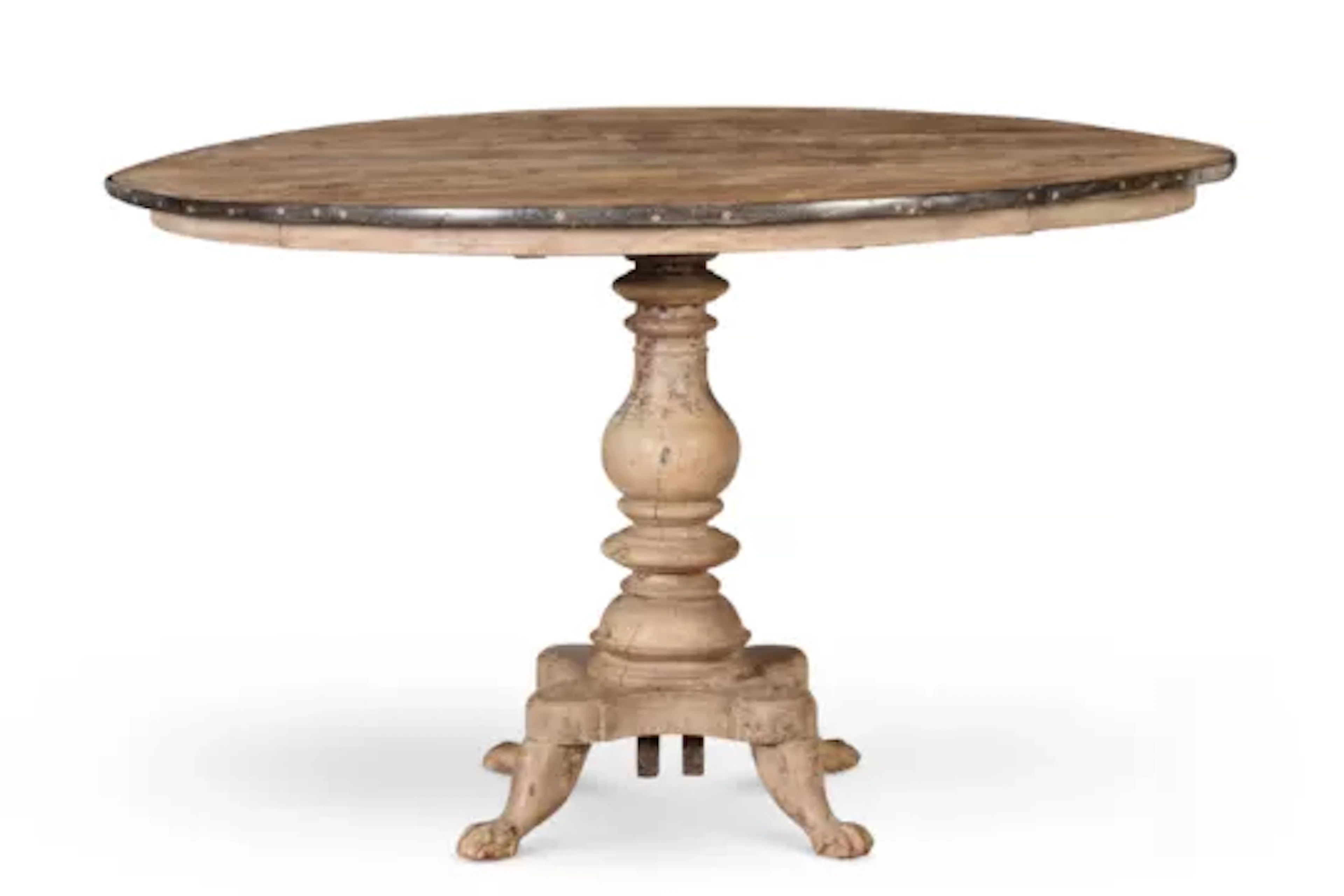 A JACKWOOD CIRCULAR CENTRE TABLE, CEYLONESE, LATE 19TH CENTURY