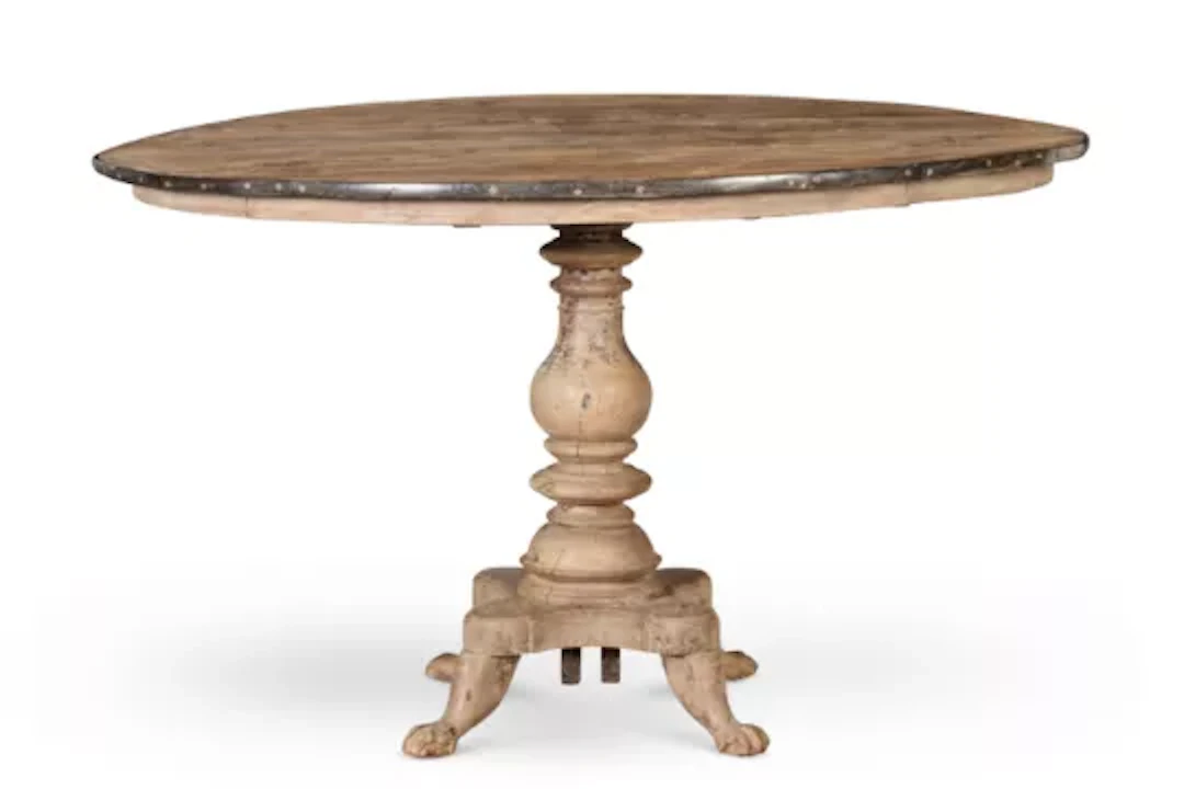 A JACKWOOD CIRCULAR CENTRE TABLE, CEYLONESE, LATE 19TH CENTURY