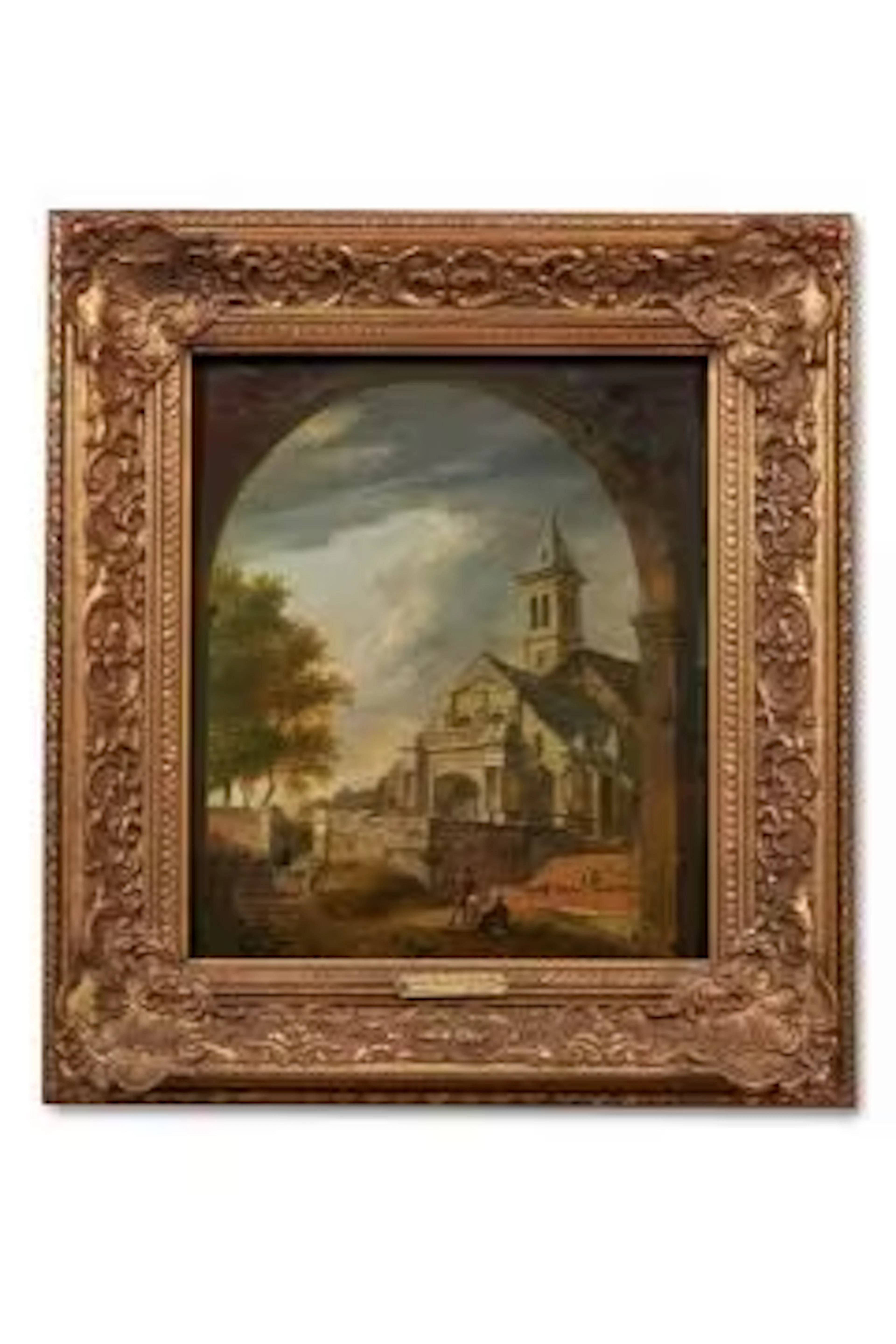 PIERRE FRANCOIS DE NOTER (FRENCH 1779-1843), L'EGLISE DE SAINT-GERVAIS