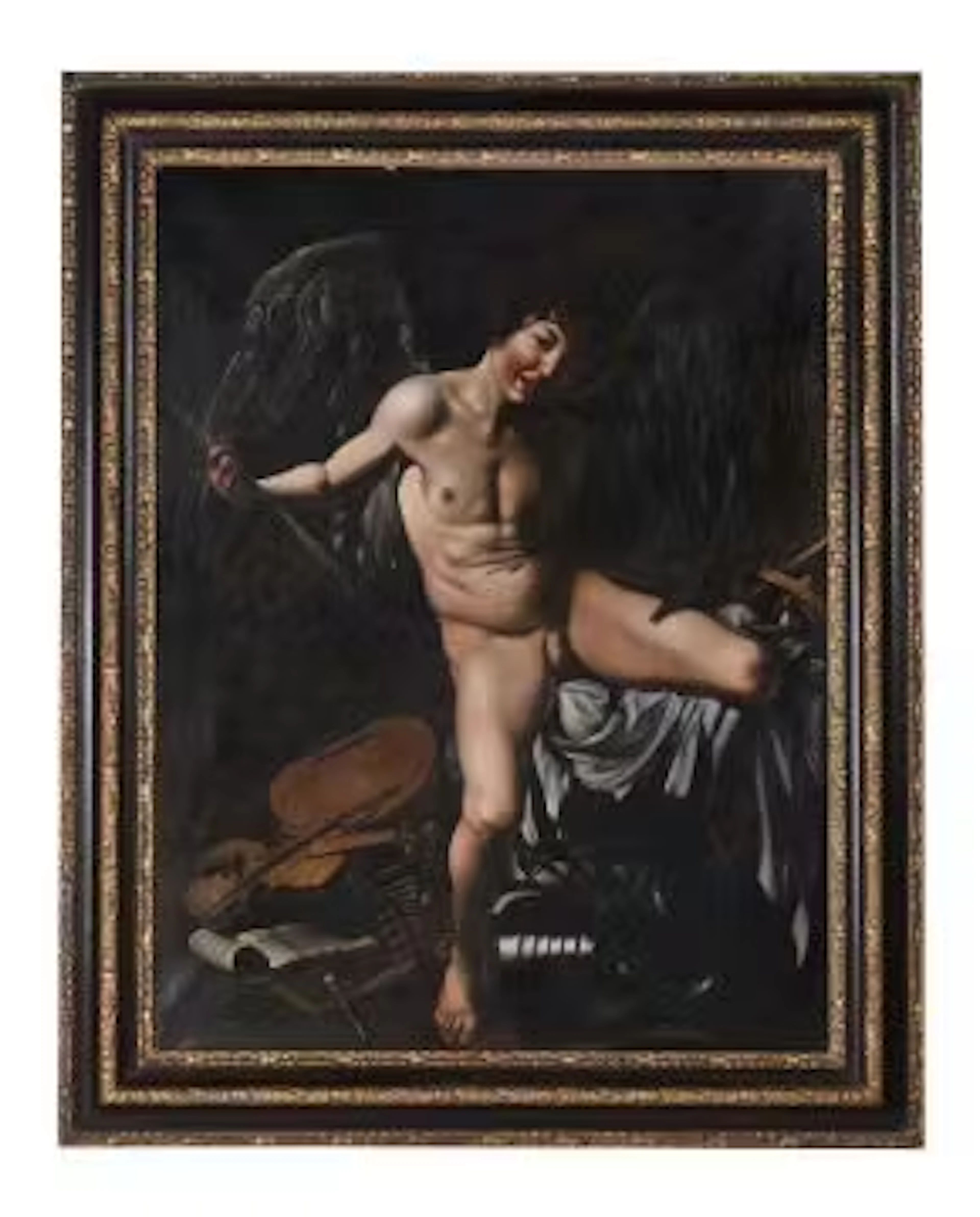 AFTER MICHELANGELO MERISI DA CARAVAGGIO, AMOR VINCIT OMNIA