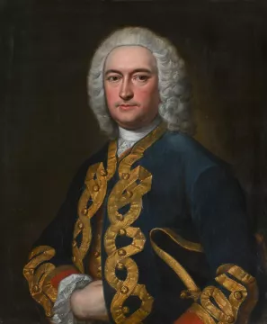 FOLLOWER OF ALLAN RAMSAY, PORTRAIT OF AN ADMIRAL