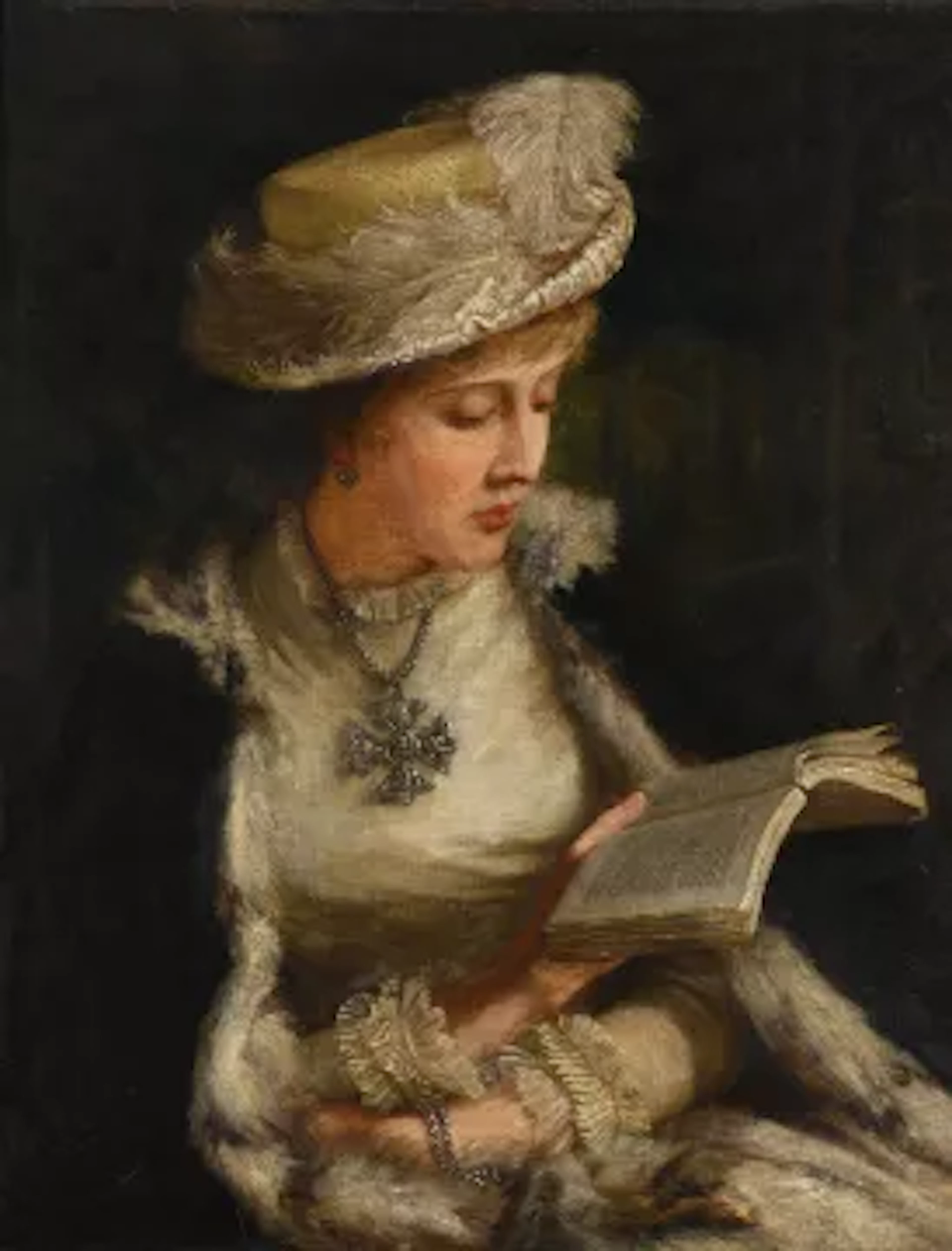 LOUISA CANZIANI STARR (BRITISH 1845-1909), SOPHIE MARGUERITE