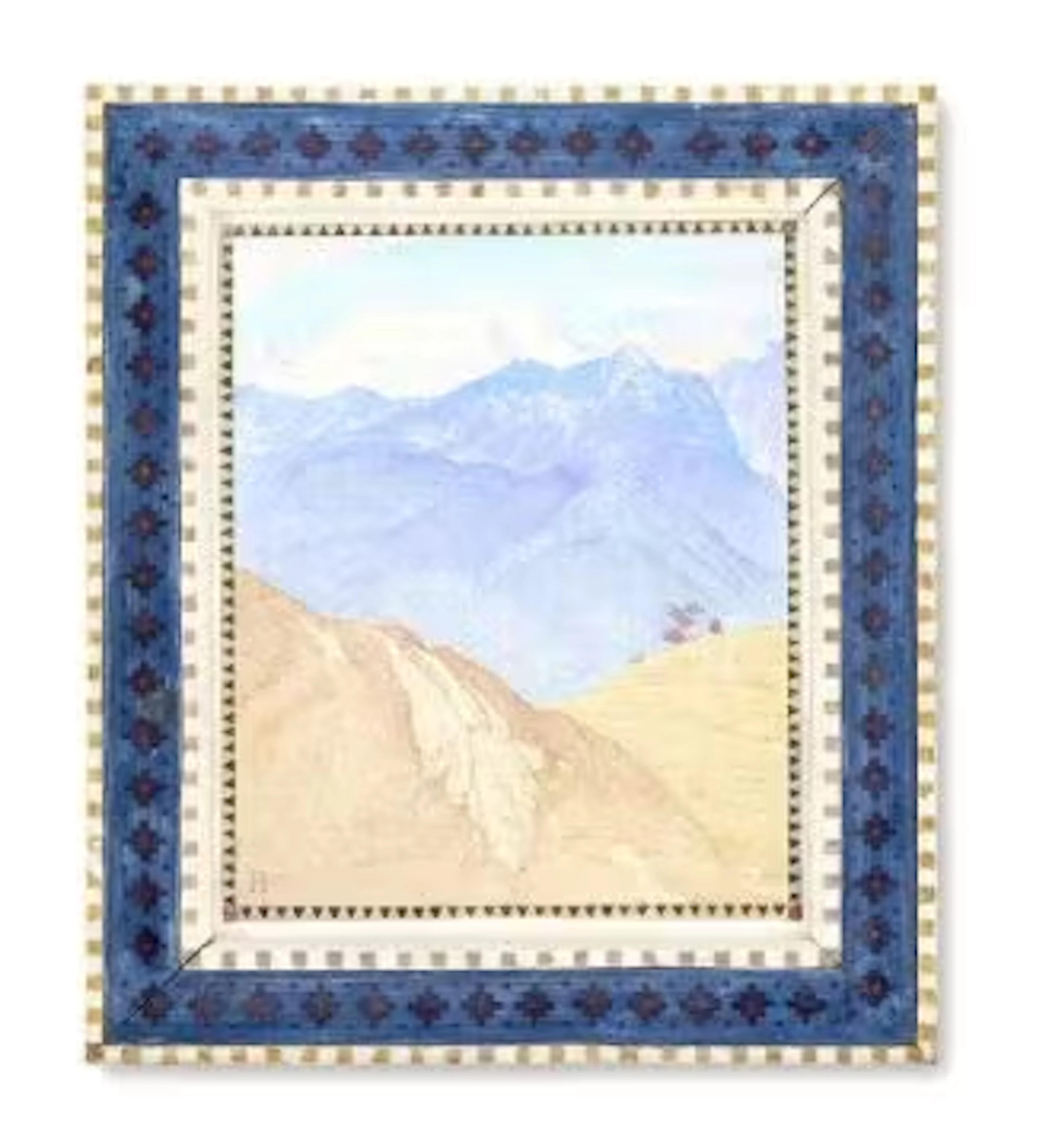 λ MAXWELL ARMFIELD (BRITISH 1882-1972), MONTE ROSA FROM MOTTARONE, STRESA