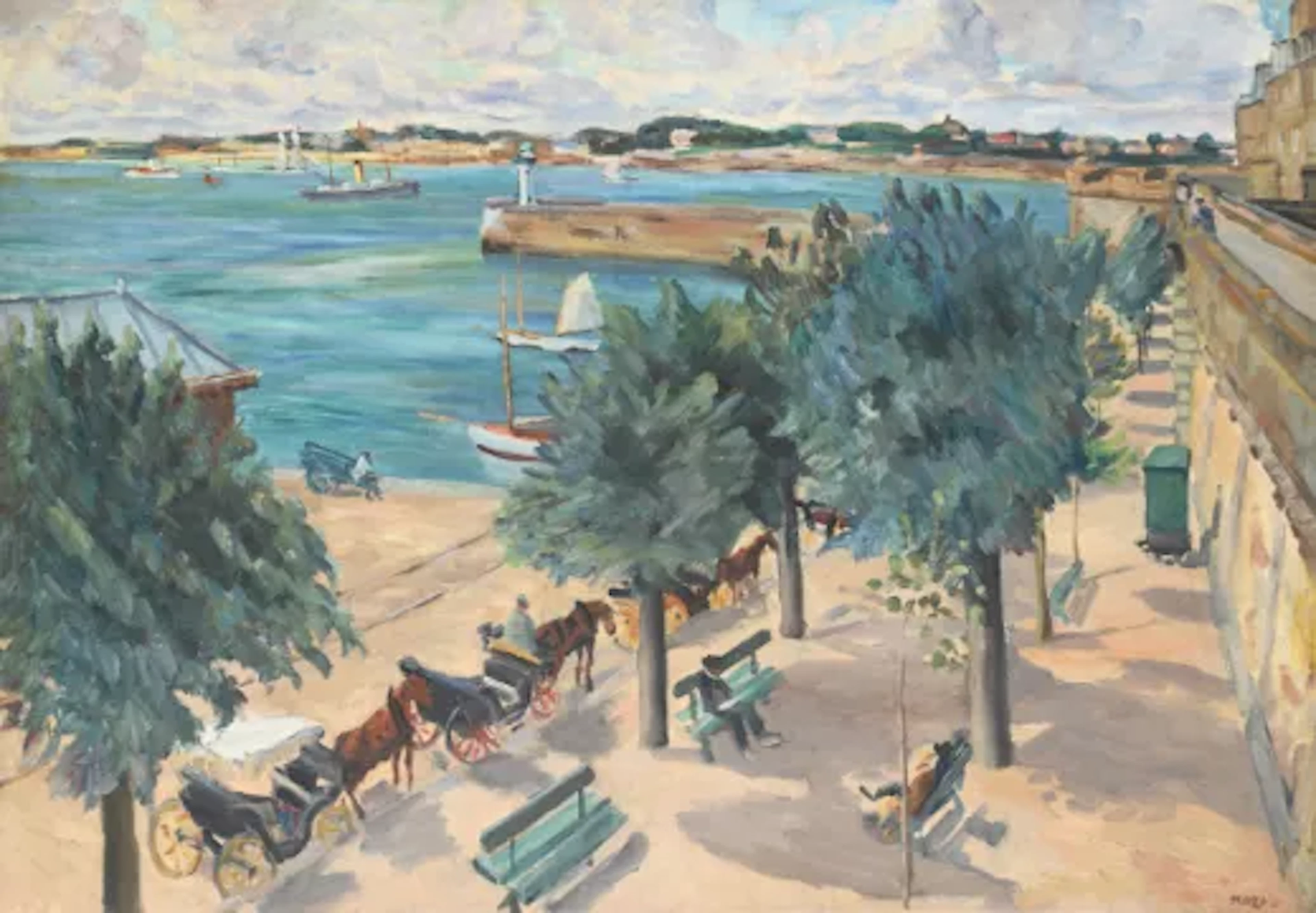 λ PAUL LUCIEN MAZE (FRENCH/BRITISH 1887-1979), ST MALO