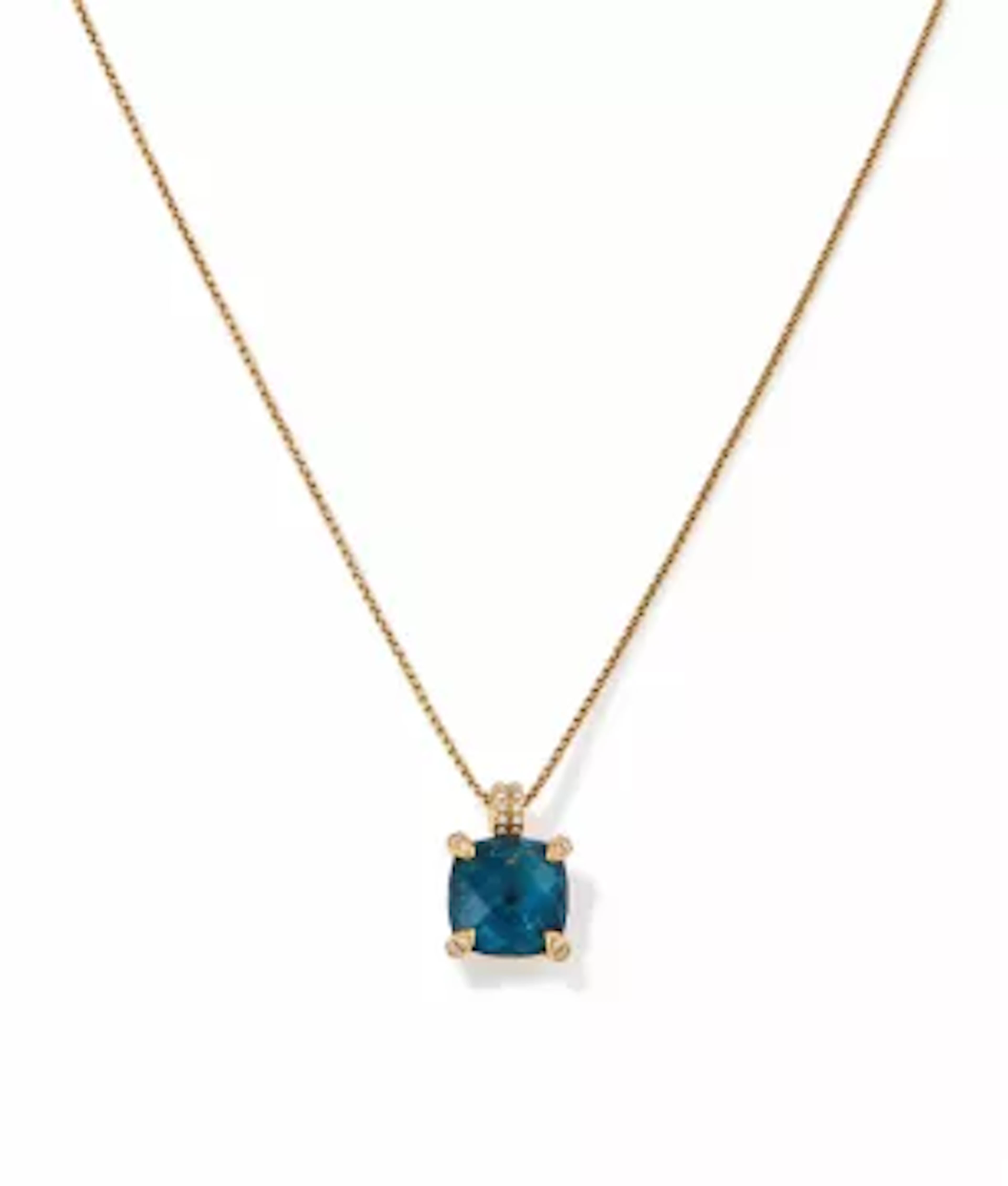 DAVID YURMAN, A BLUE TOPAZ AND DIAMOND 'CHATELAINE' PENDANT