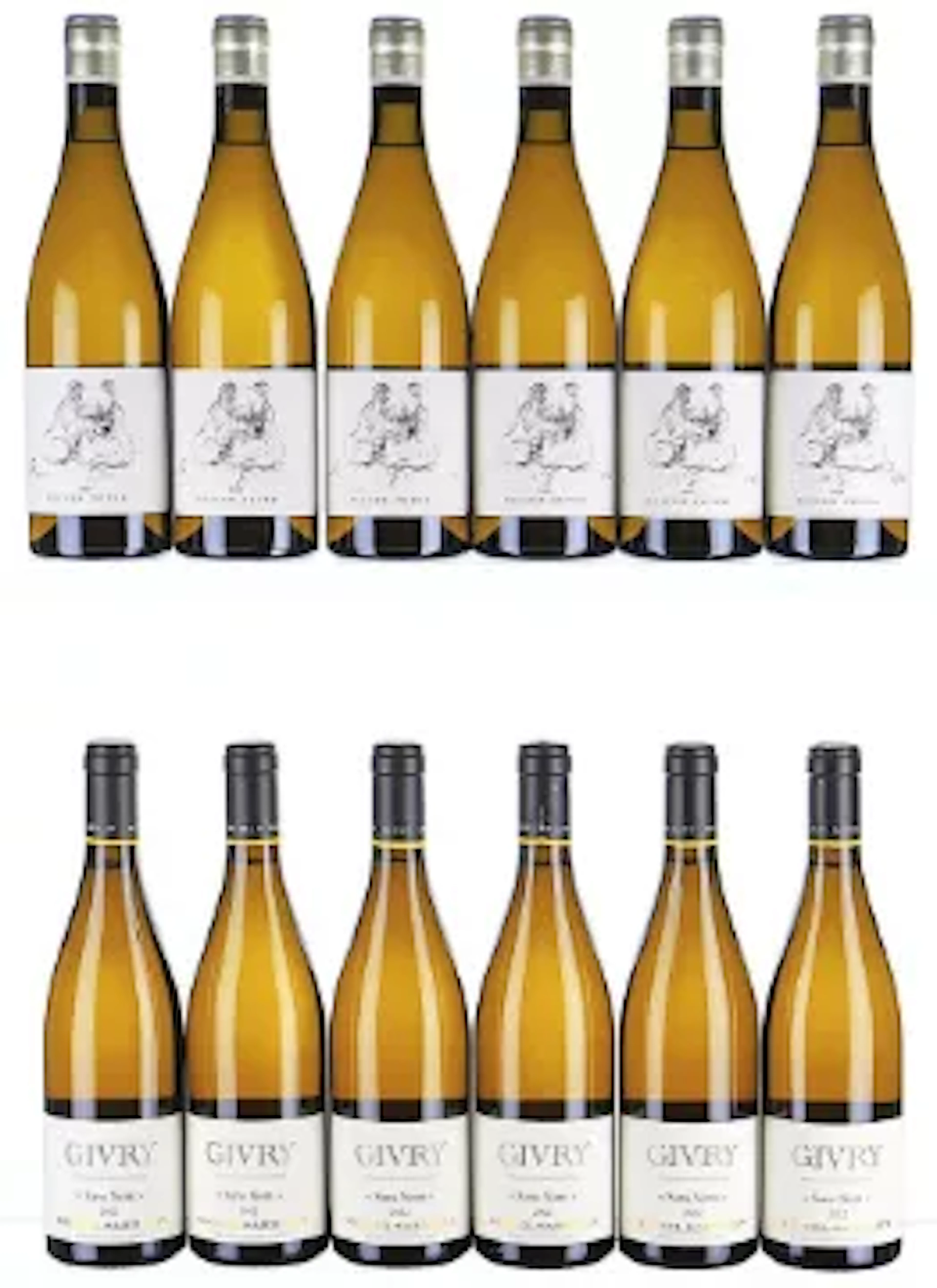 2022 Mixed lot of German and French White