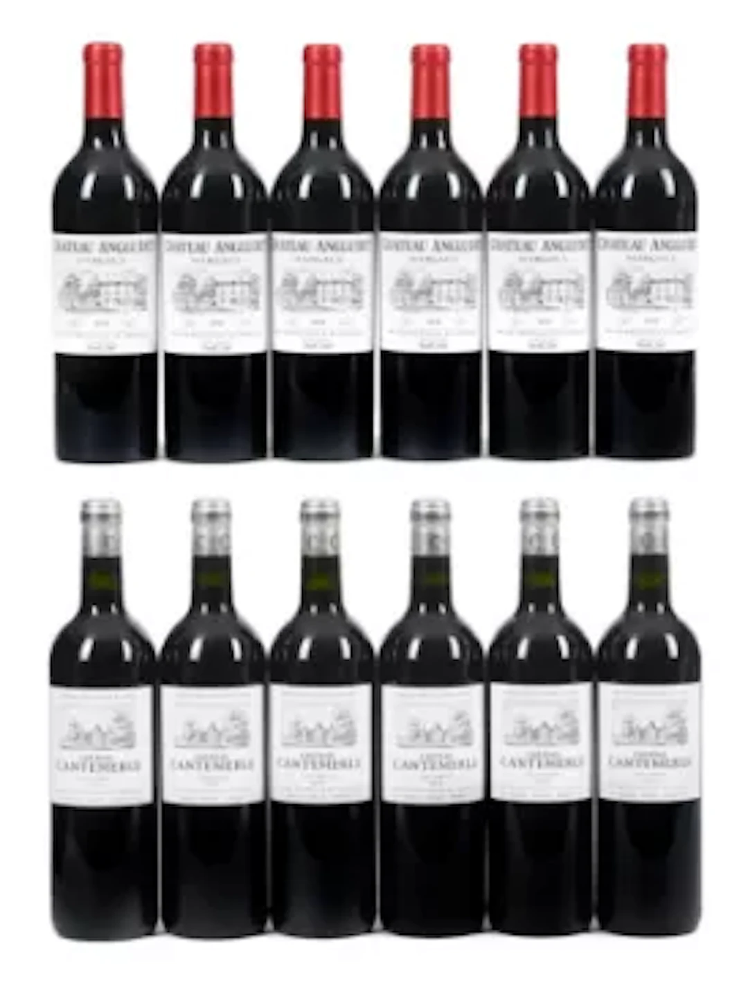 2018 Mixed Lot of Chateau Angludet and Chateau Cantemerle