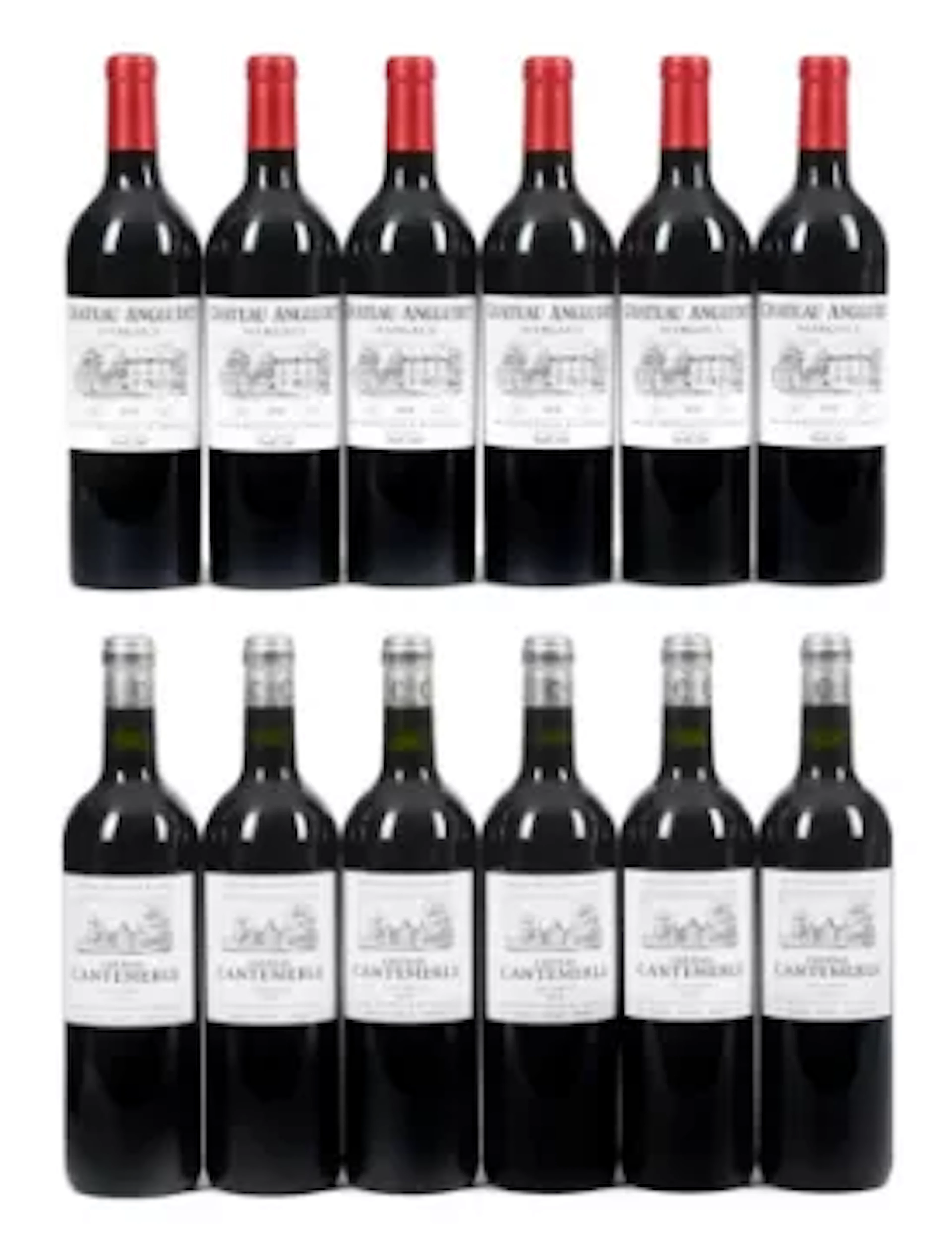 2018 Mixed Lot of Chateau Angludet and Chateau Cantemerle
