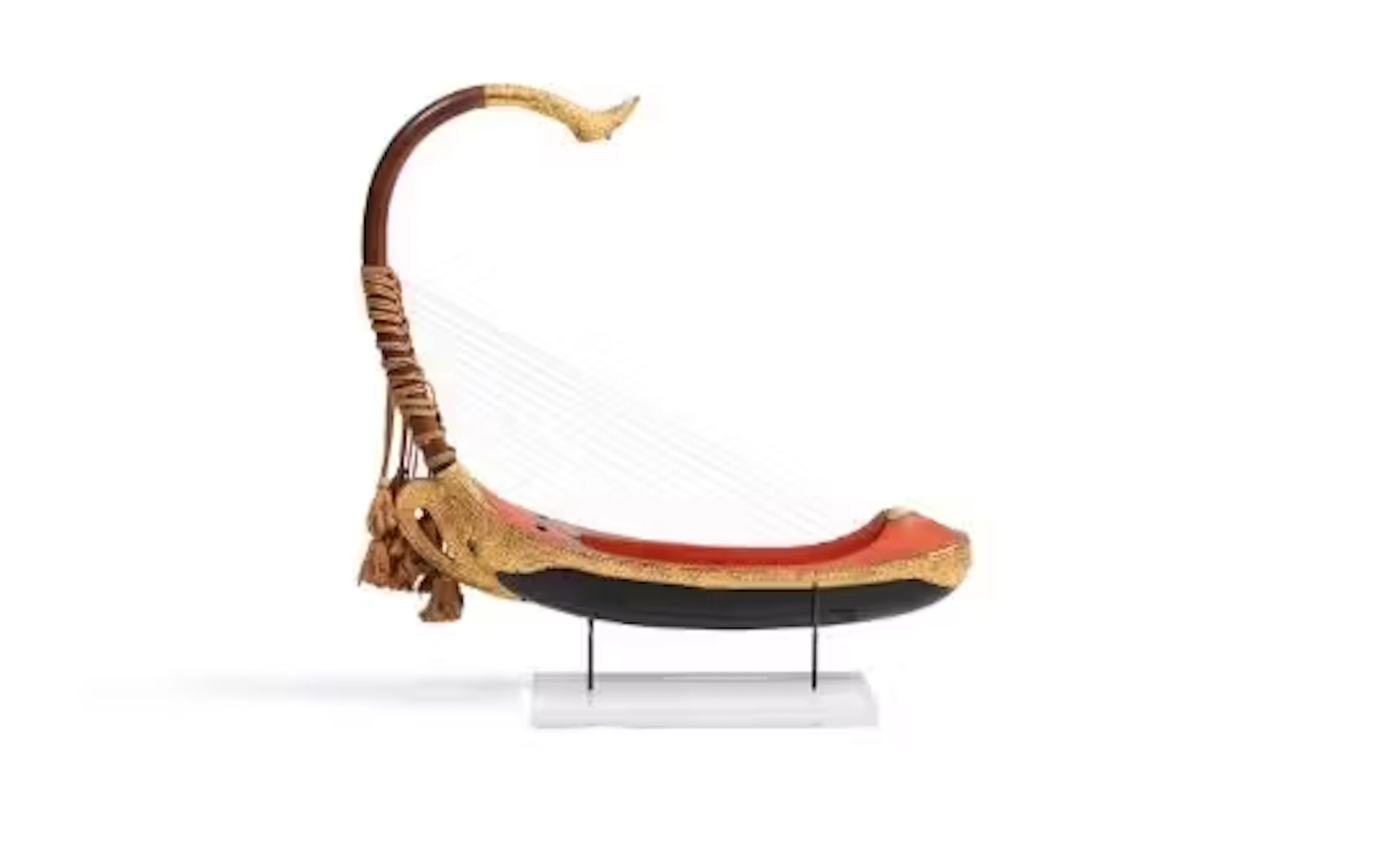 AN ARCHED HARP (SAUNG GAUK) BURMA