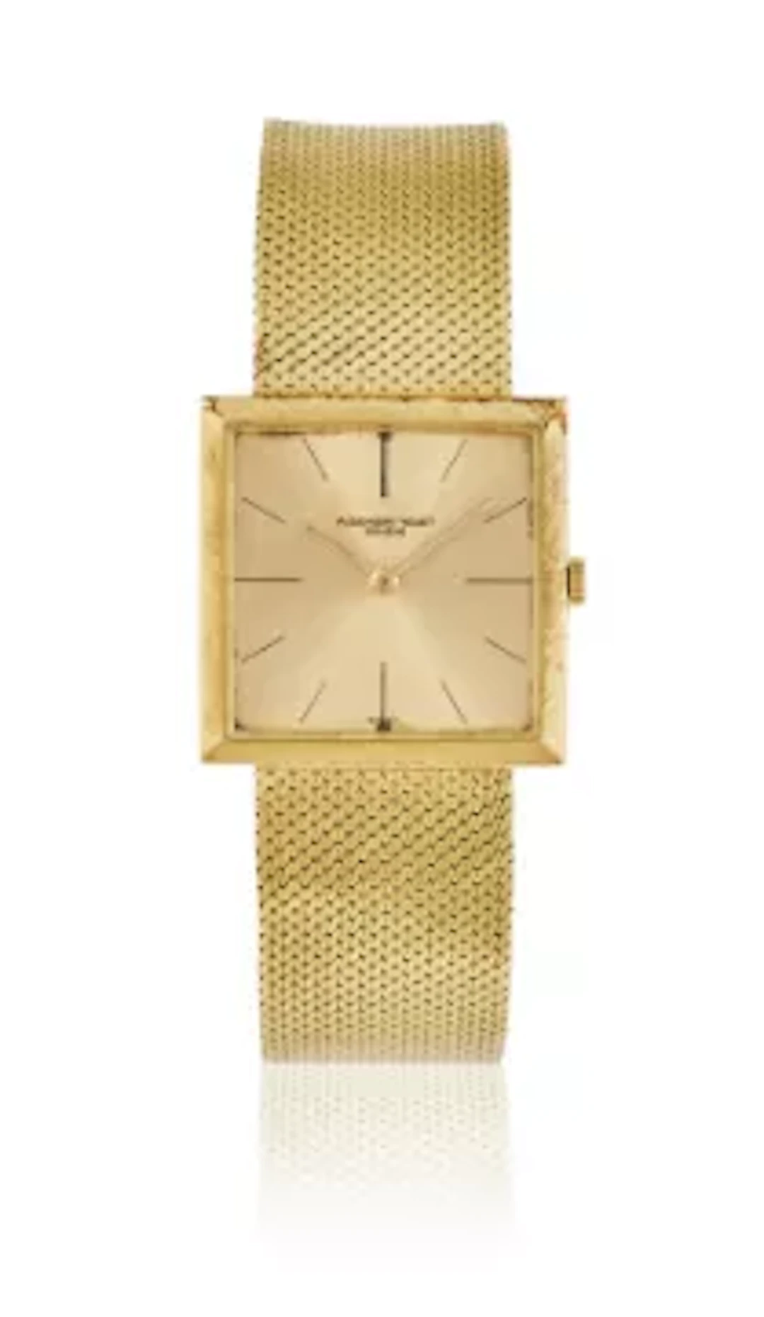 AUDEMARS PIGUET, AN 18 CARAT GOLD BRACELET WATCH