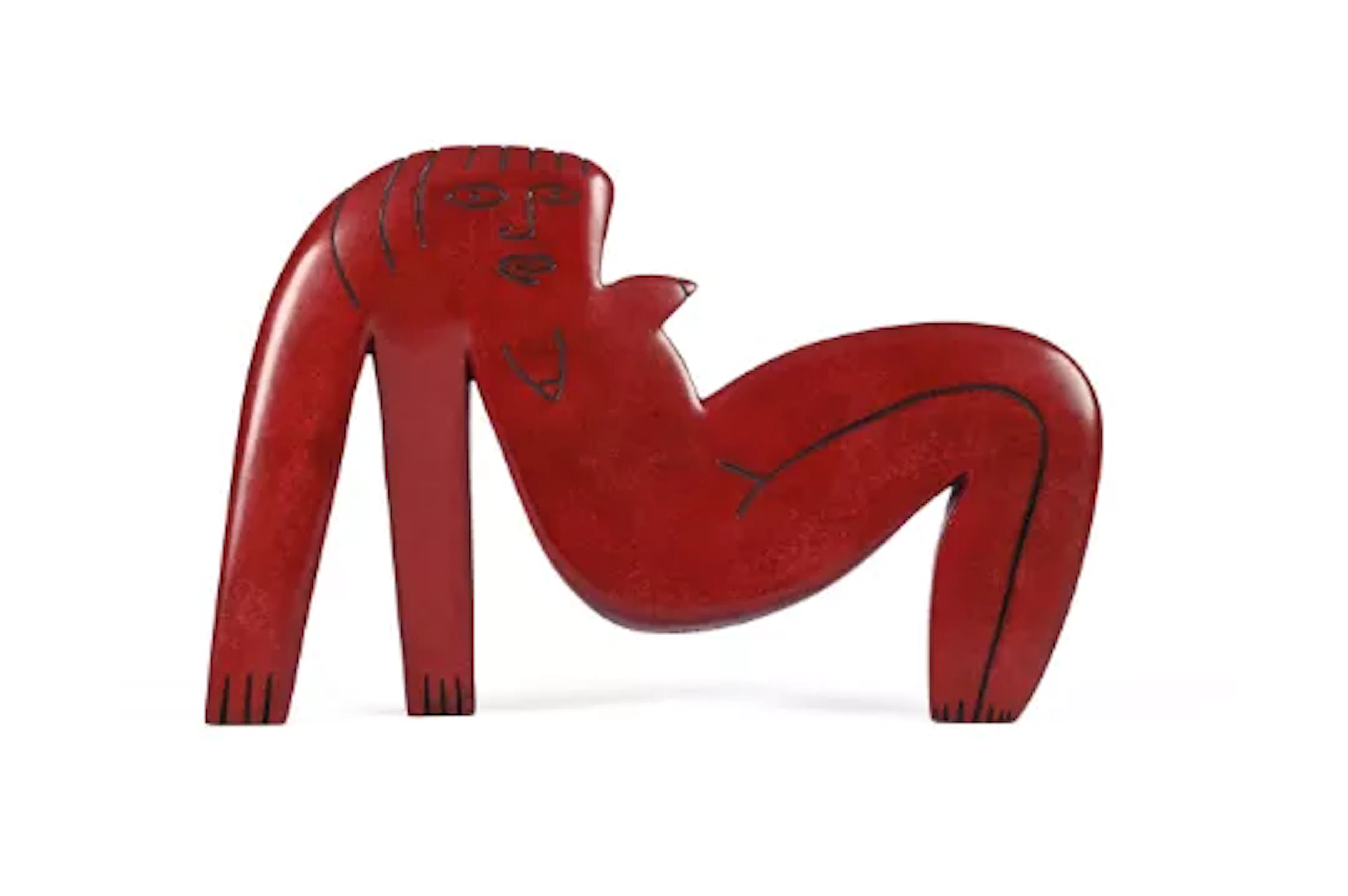 λ JON BUCK (BRITISH B. 1951), RECLINING FIGURE