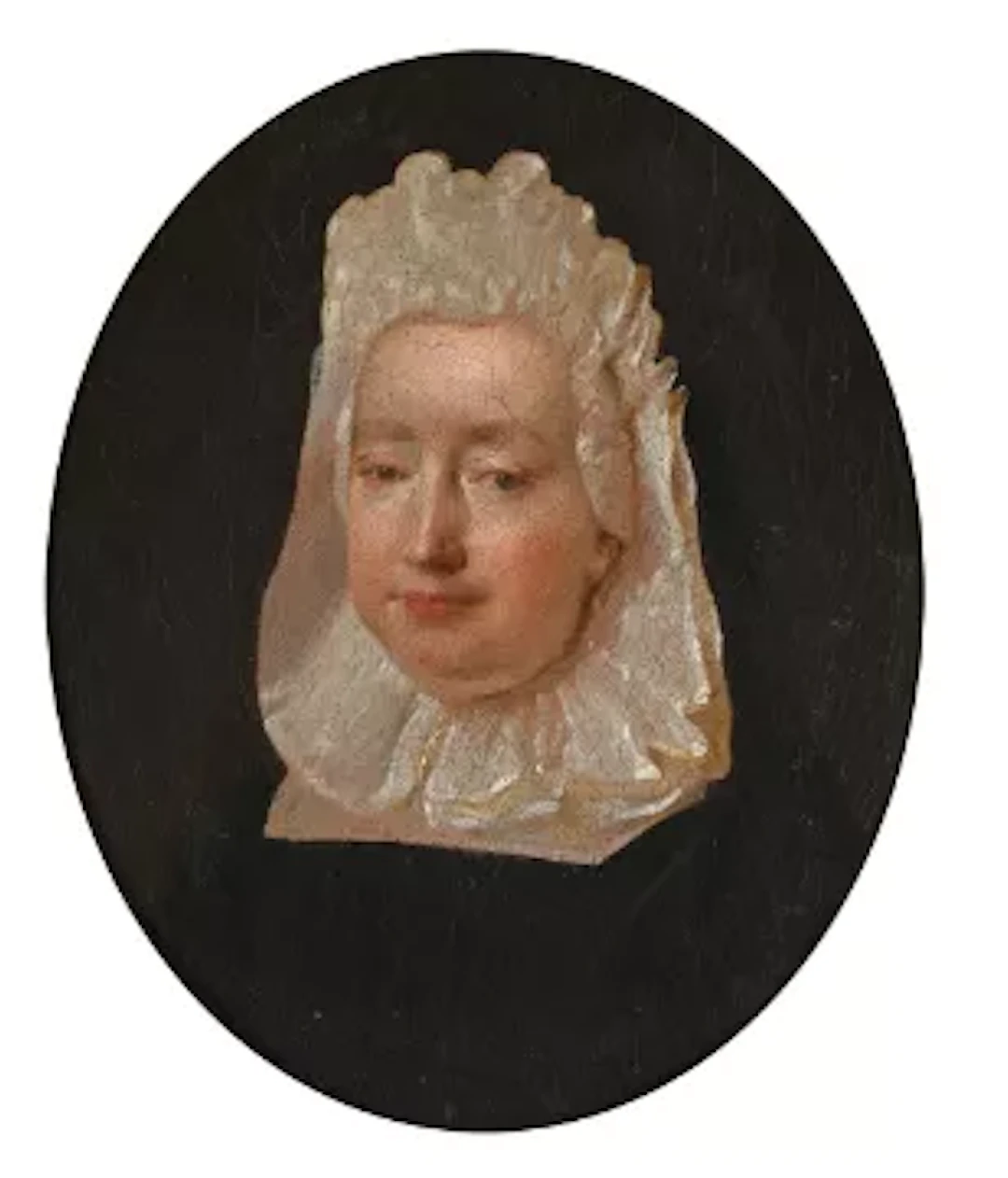 CIRCLE OF WILLIAM HOGARTH (BRITISH 1697-1765), PORTRAIT OF A LADY