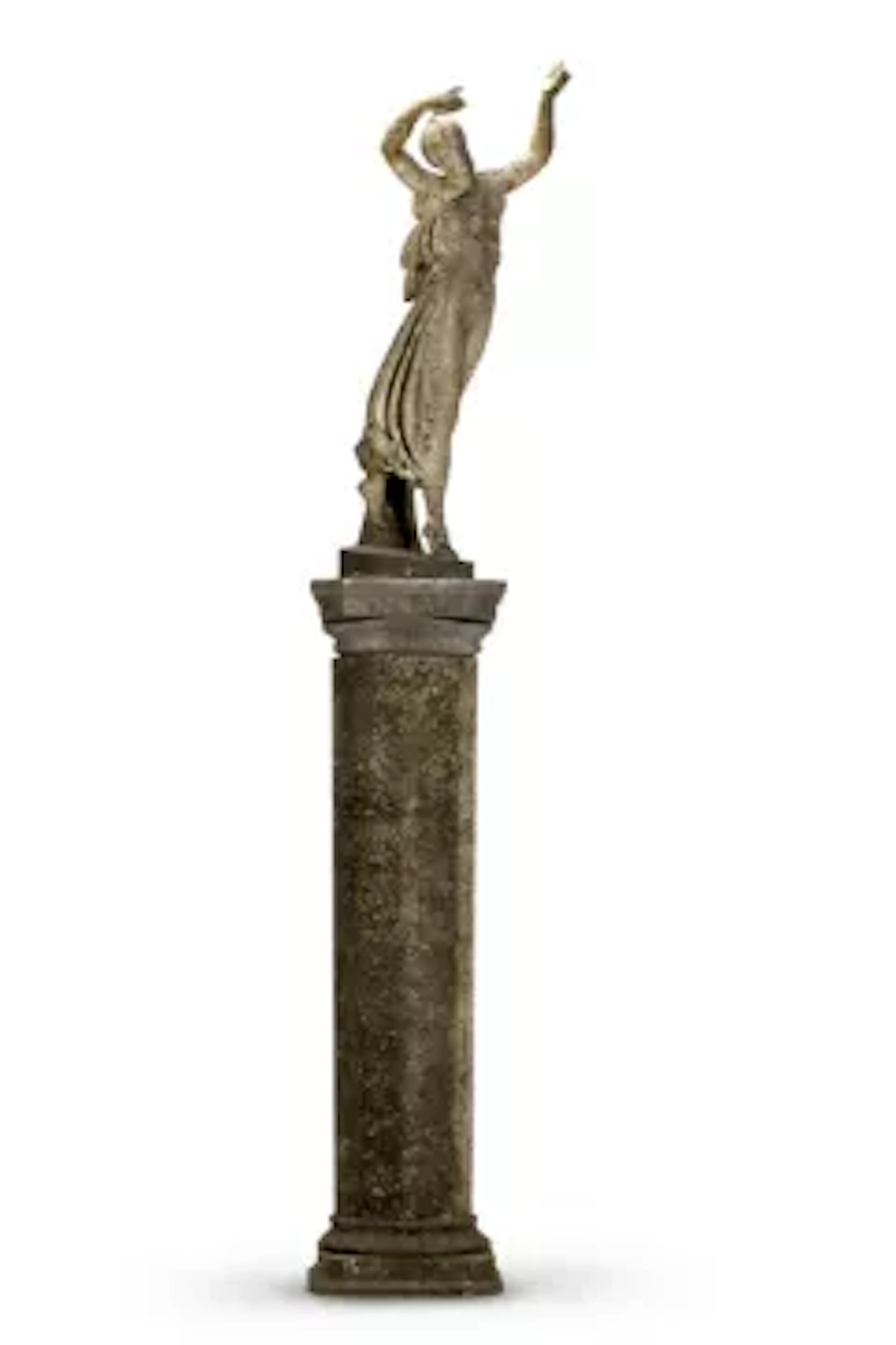 AFTER ANTONIO CANOVA, A MARBLE FIGURE OF A DANCING GIRL, 19TH CENTURY