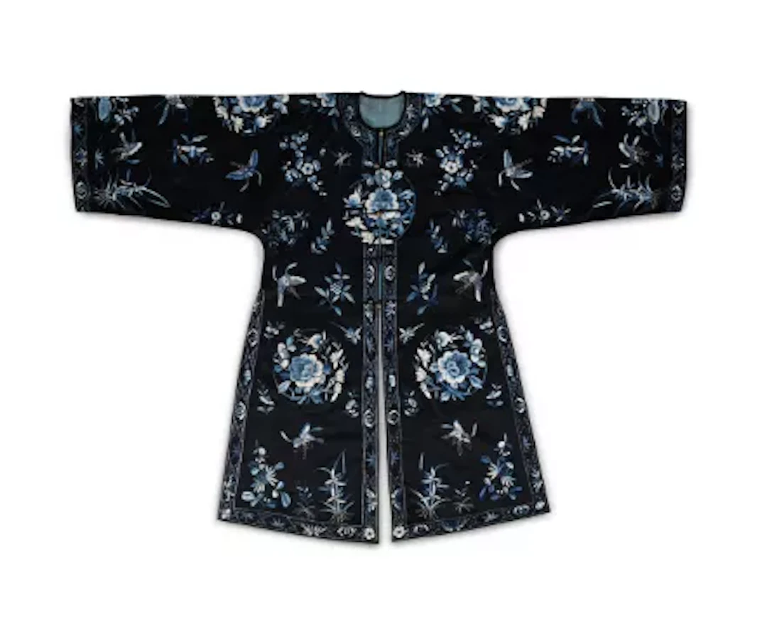 A Chinese ladies front opening jacket, circa 1880-1900