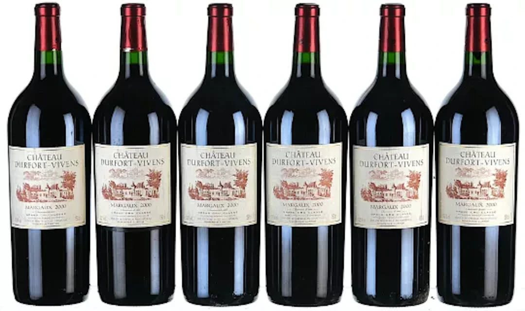 2000 Chateau Durfort-Vivens 2eme Cru Classe, Margaux (Magnums)