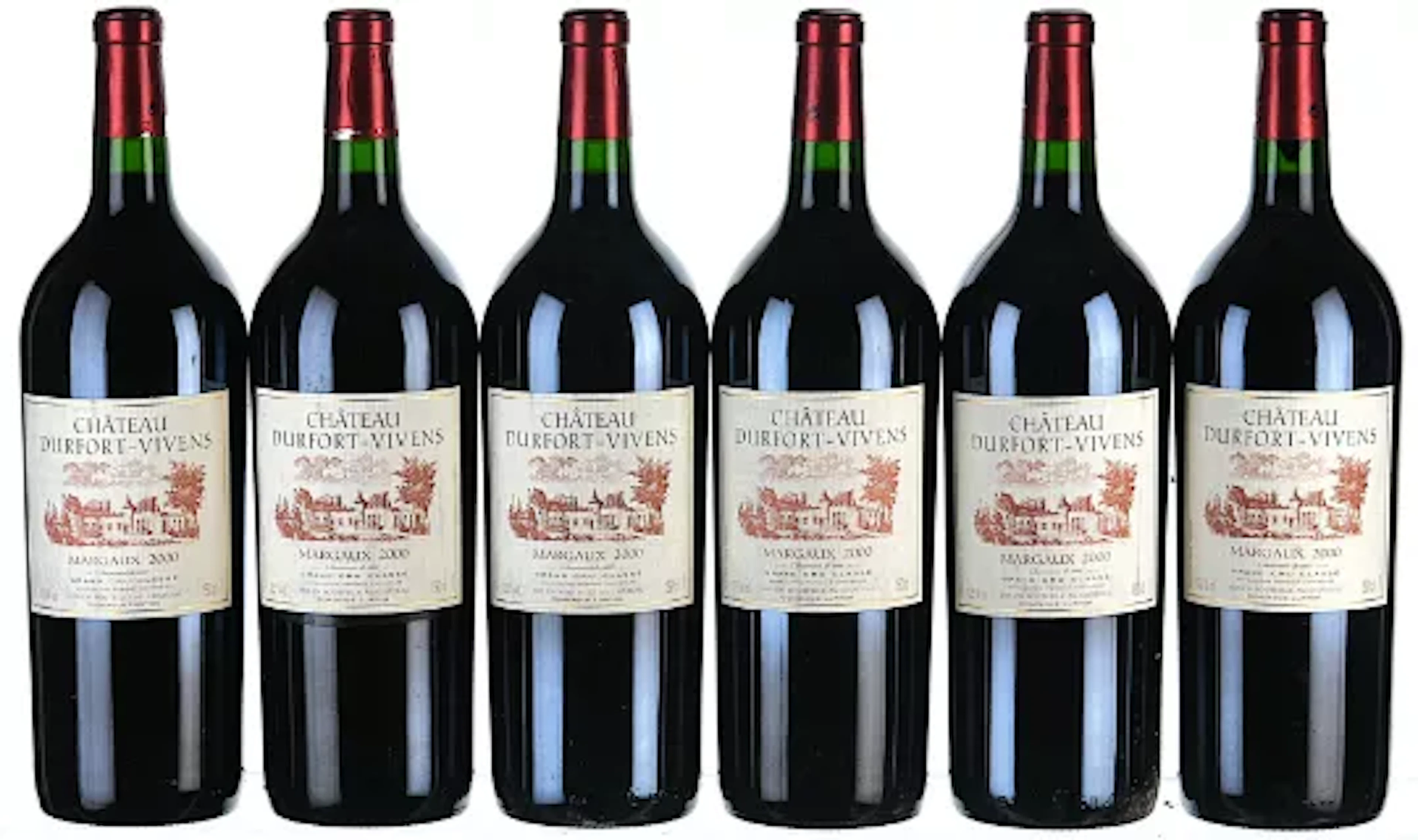 2000 Chateau Durfort-Vivens 2eme Cru Classe, Margaux (Magnums)