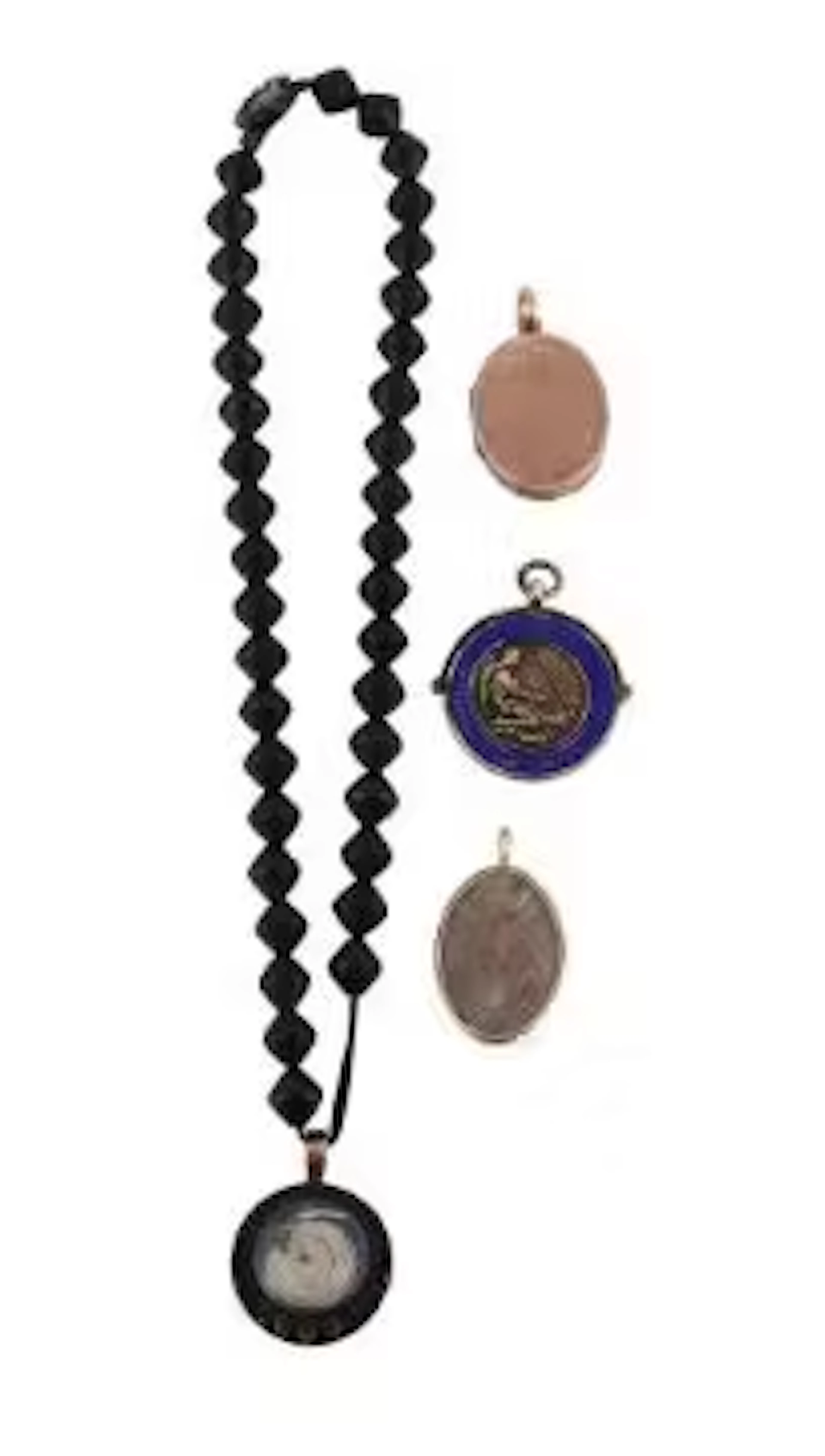 A SMALL COLLECTION OF 19TH CENTURY AND LATER JEWELLERY