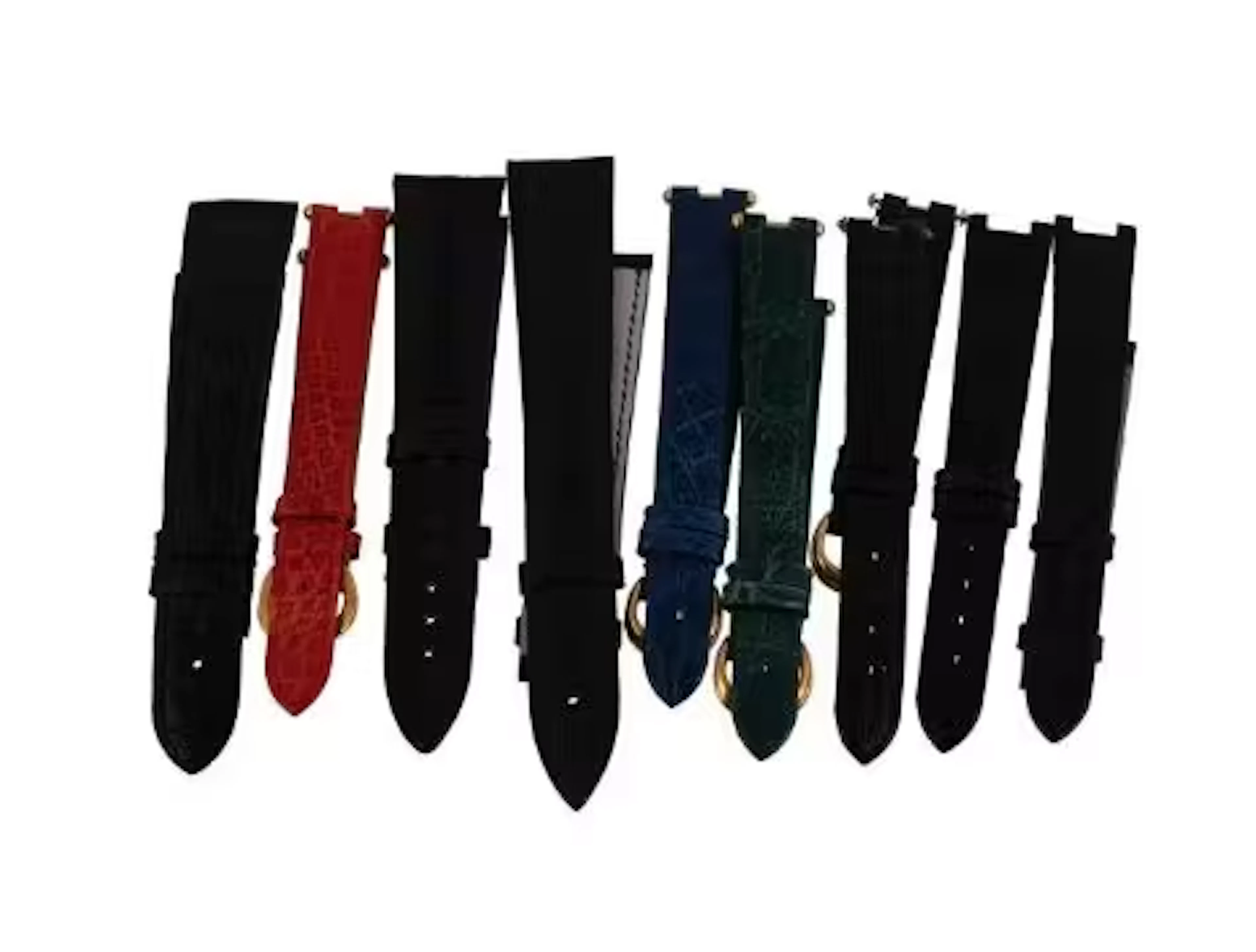 Y A COLLECTION OF WATCH STRAPS