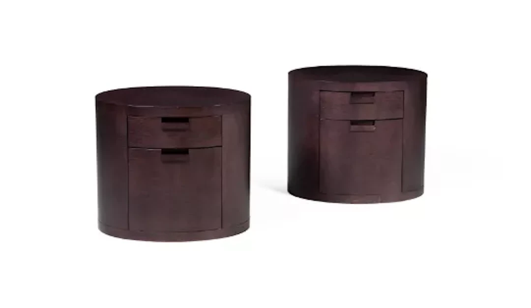 ANTONIO CITTERIO (ITALIAN, B.1950), A PAIR OF 'AMPHORA' SIDE TABLES