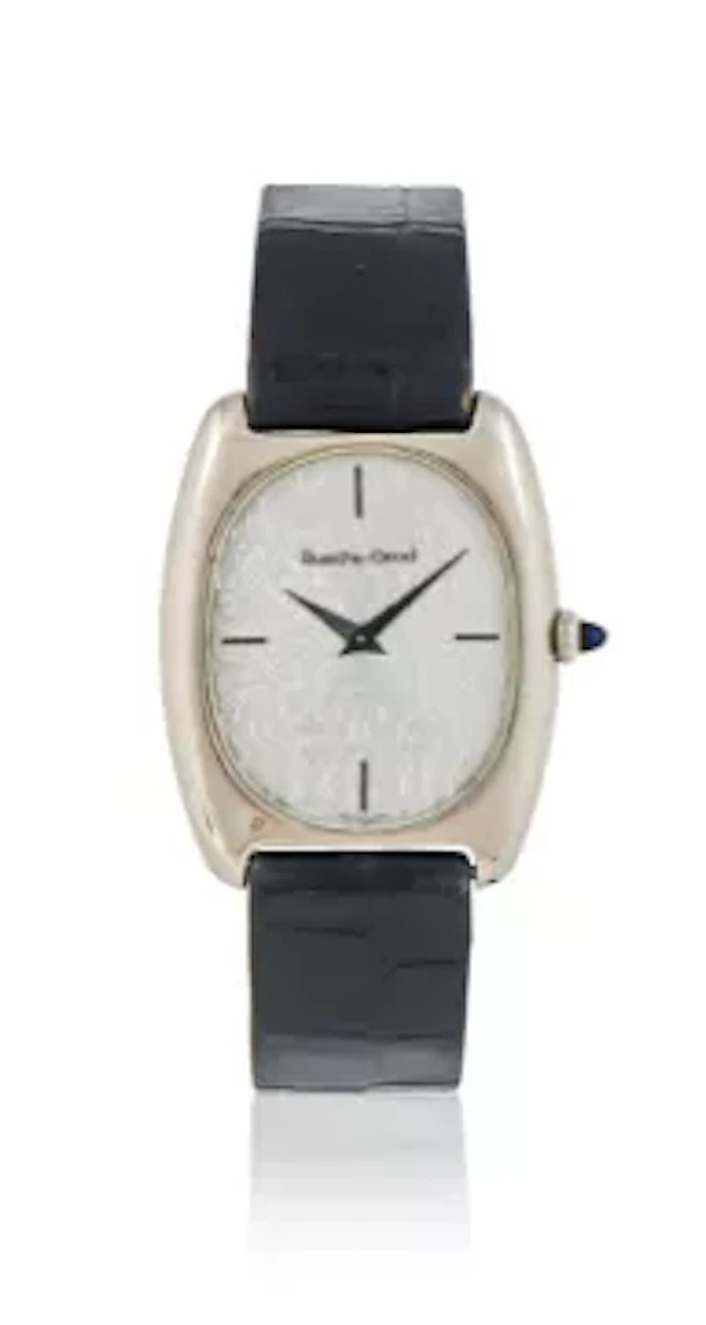 Y BUECHE GIROD, REF. WG9938 1, AN 18 CARAT WHITE GOLD WRISTWATCH