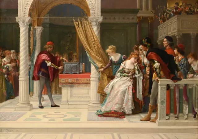 ‡ ALEXANDRE CABANEL (FRENCH 1824-1889), THE MERCHANT OF VENICE