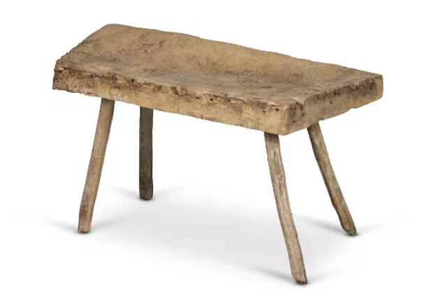 A SCRUBBED SYCAMORE BUTCHER'S TABLE, PROBABLY CENTRAL EUROPEAN, LATE