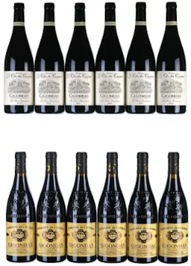2010/2012 Mixed Lot of Gigondas - In Bond