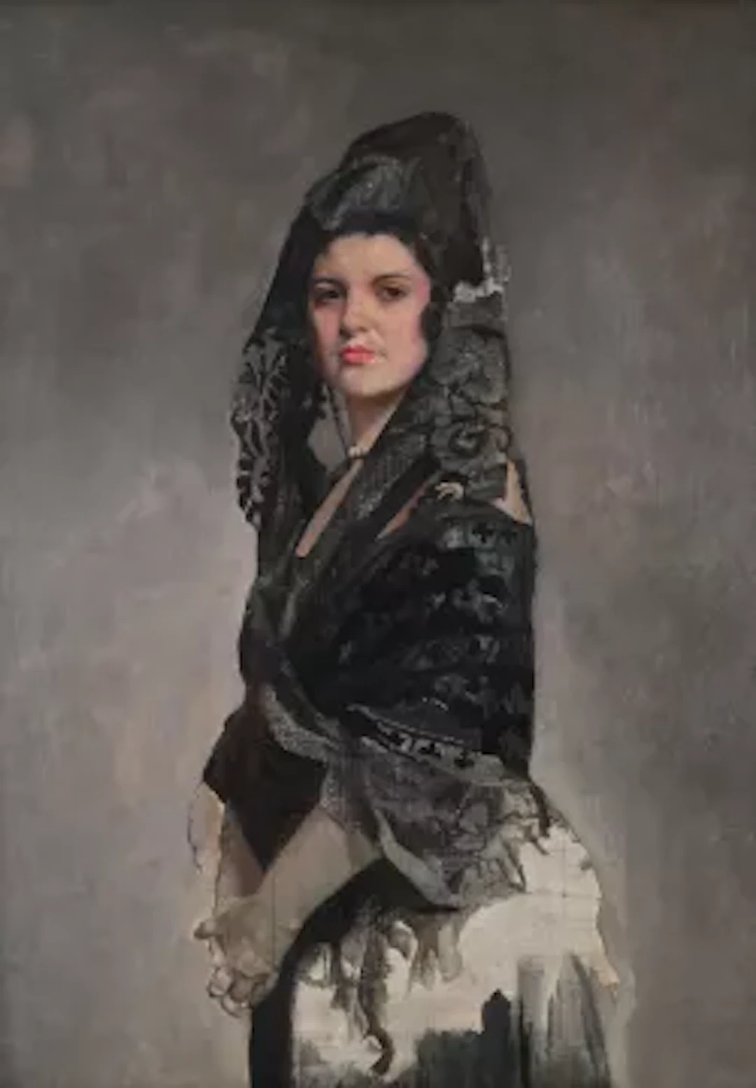 λ SIR GERALD FESTUS KELLY (BRITISH 1879-1972), PORTRAIT OF REGINA