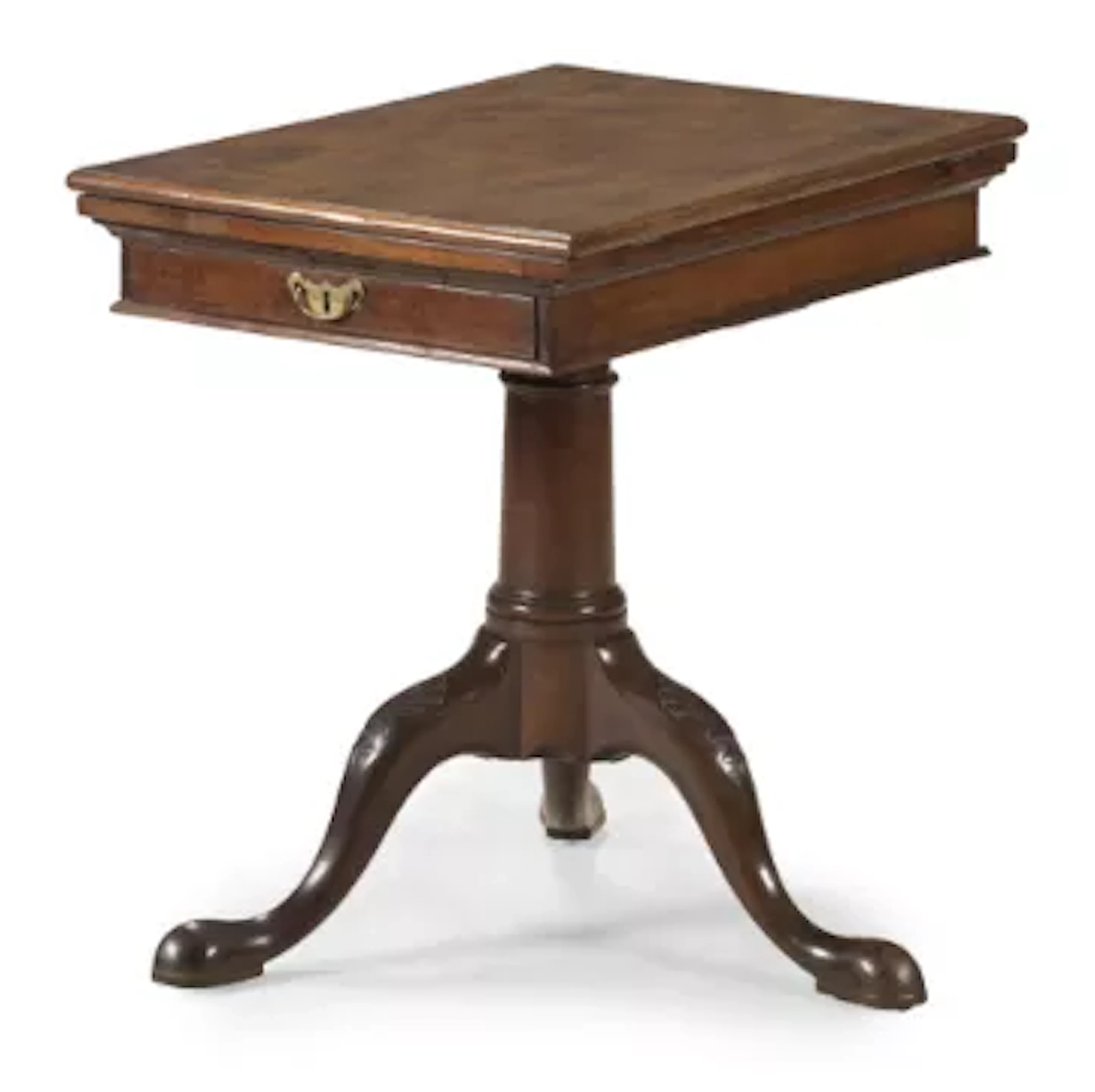 A GEORGE II MAHOGANY METAMORPHIC READING TABLE, ATTRIBUTED TO THOMAS