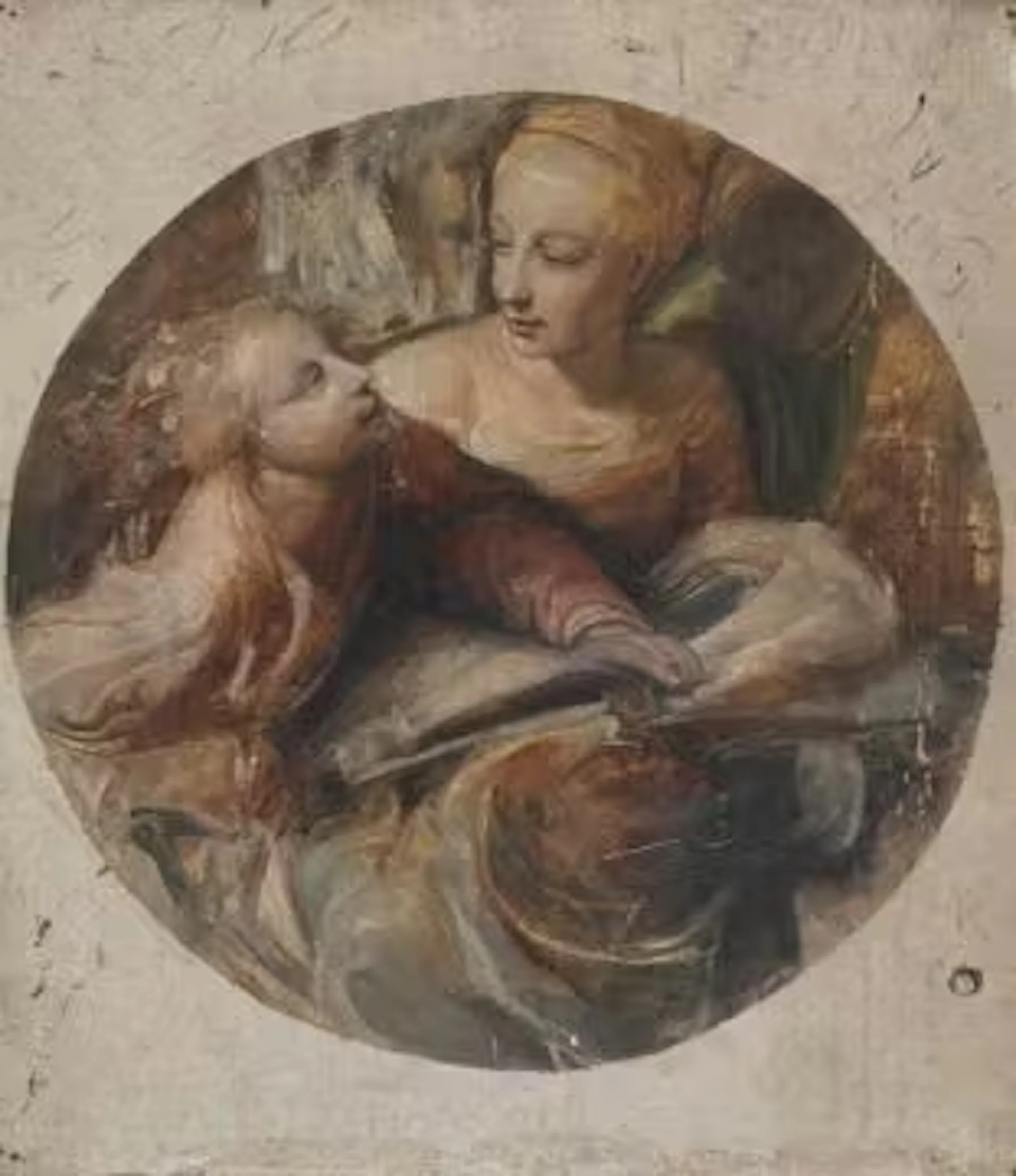 ALFRED GEORGE STEVENS (BRITISH 1817-1875), KING ALFRED AND HIS MOTHER