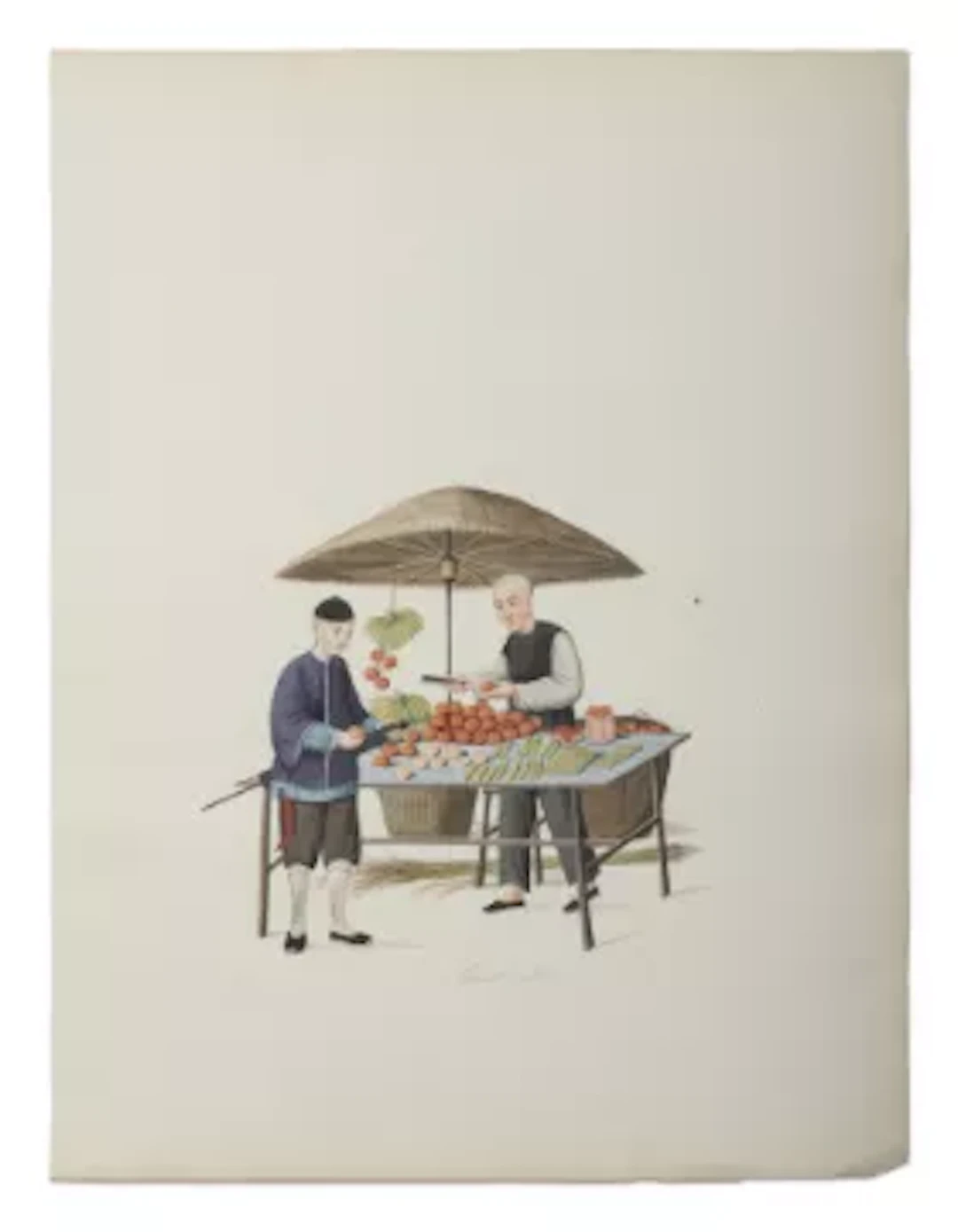 CHINESE ARTIST (EARLY 19TH CENTURY), A SET OF EIGHT DEPICTIONS OF