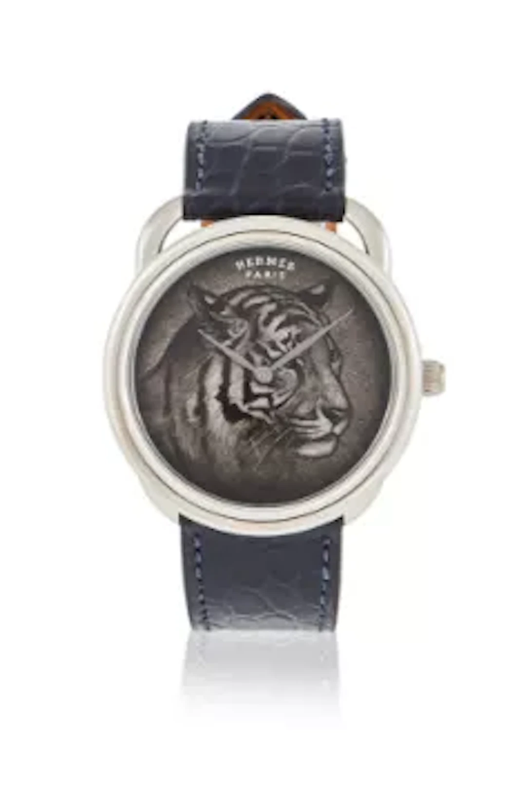 Y HERMÈS, NATURE AT FULL GALLOP, ARCEAU TIGRE, A LIMITED EDITION WHITE